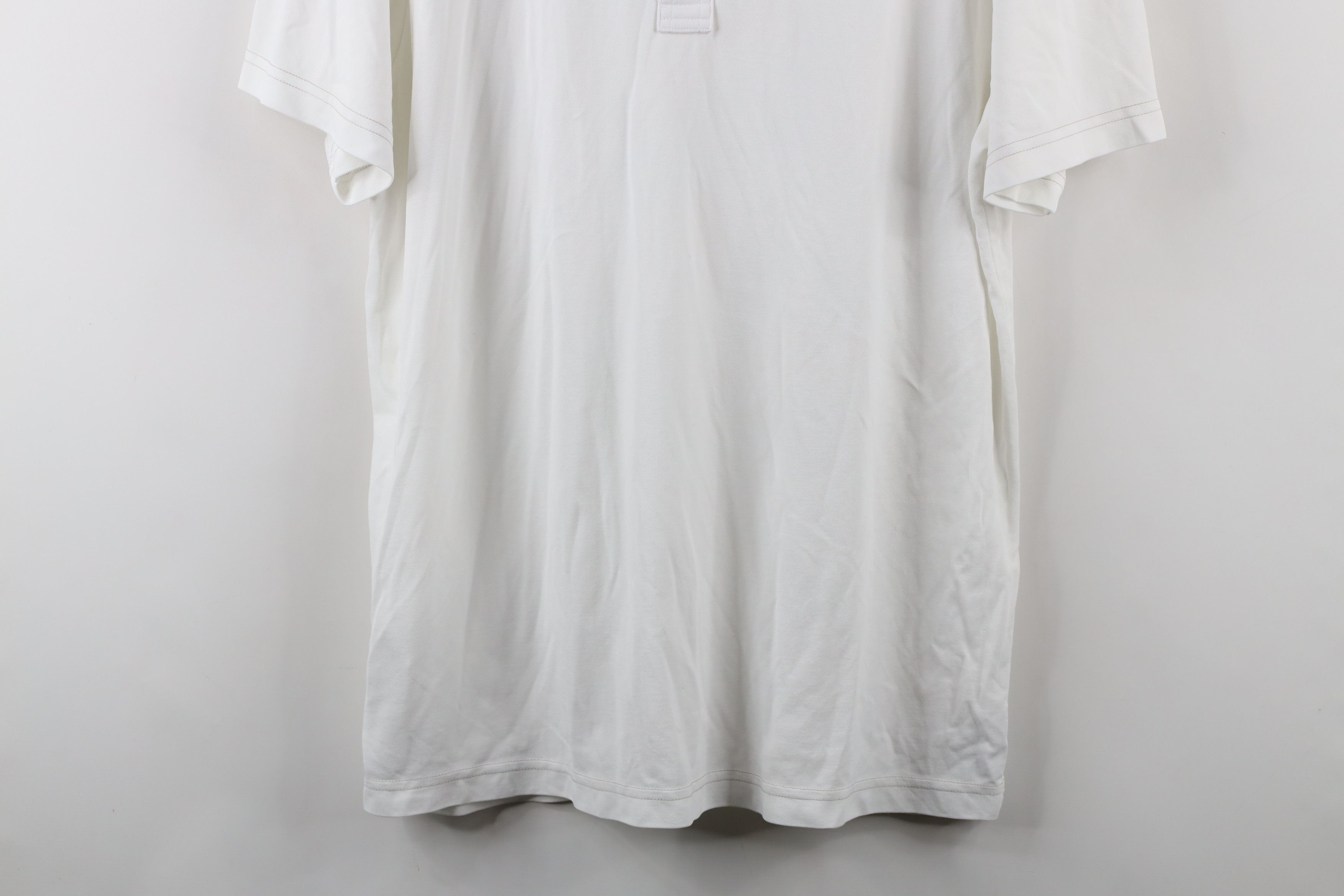 TravisMathew × Vintage Travis Mathew Knit Short Sleeve Collared Golf Polo White Size US XL / EU 56 / 4 - 3 Thumbnail