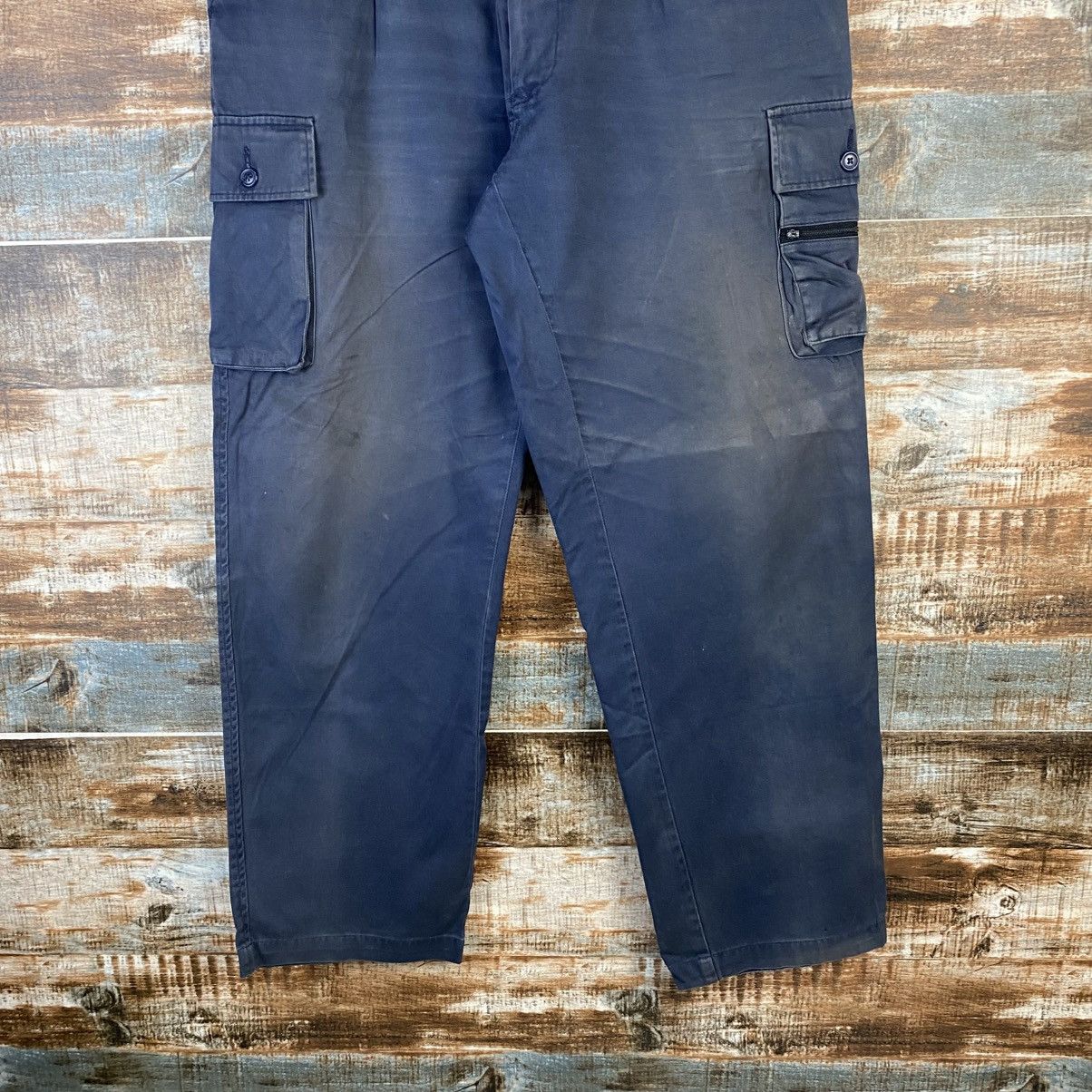 Japanese Brand DL Japanese Brand Blue Cargo Multipocket Pants #C945 Size US 32 / EU 48 - 3 Thumbnail