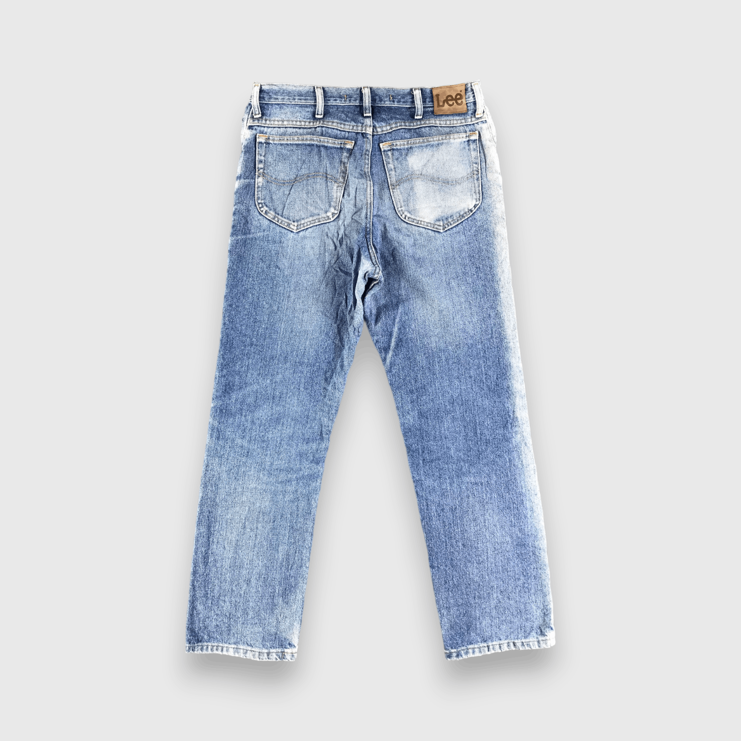 Lee Vintage Blue Wash Lee Jeans-J2889 Size US 34 / EU 50 - 2 Thumbnail