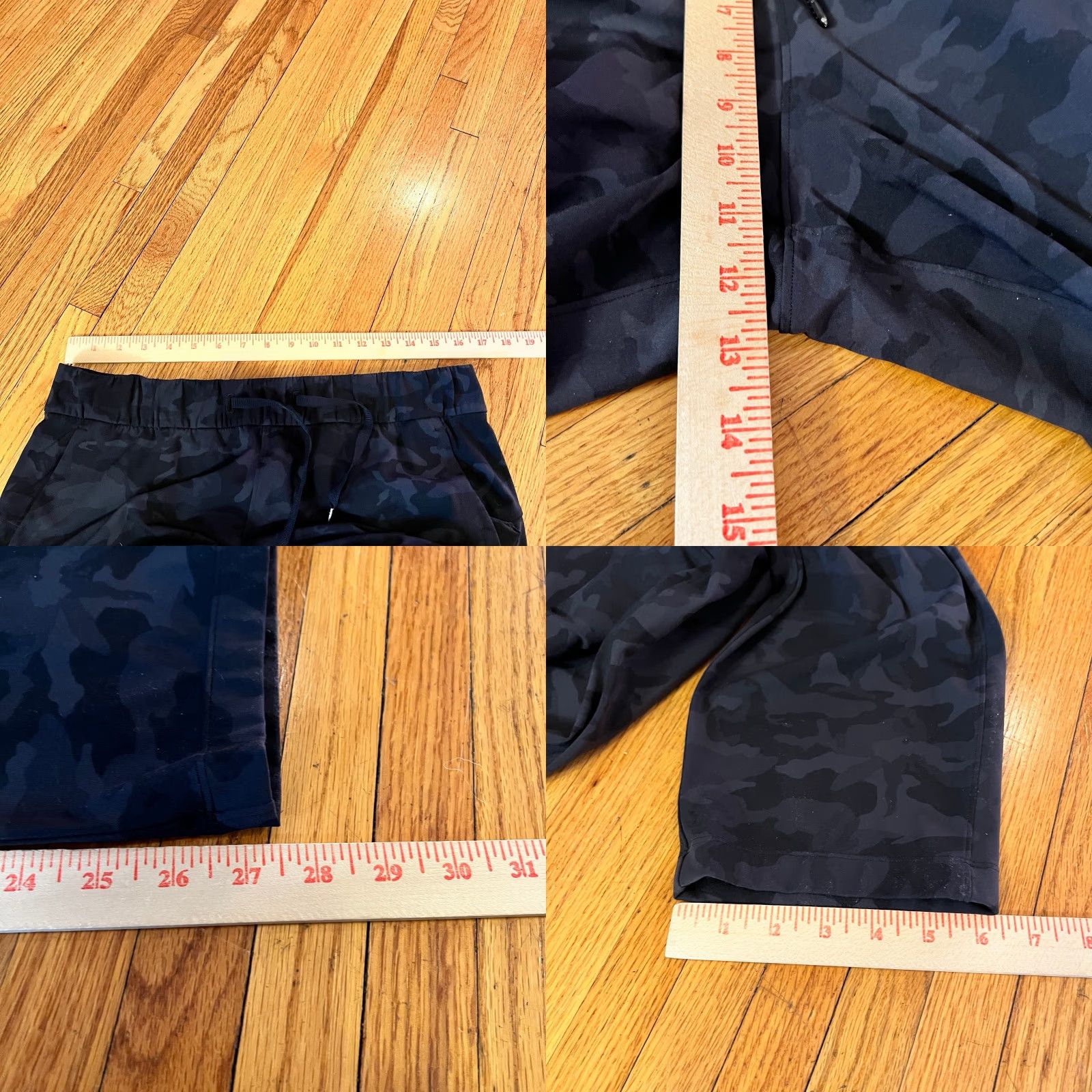 Lululemon Lululemon Keep Moving 7/8 Pants Womens 10 Hi Rise Camo Black Gray Size 32" / US 10 / IT 46 - 8 Thumbnail