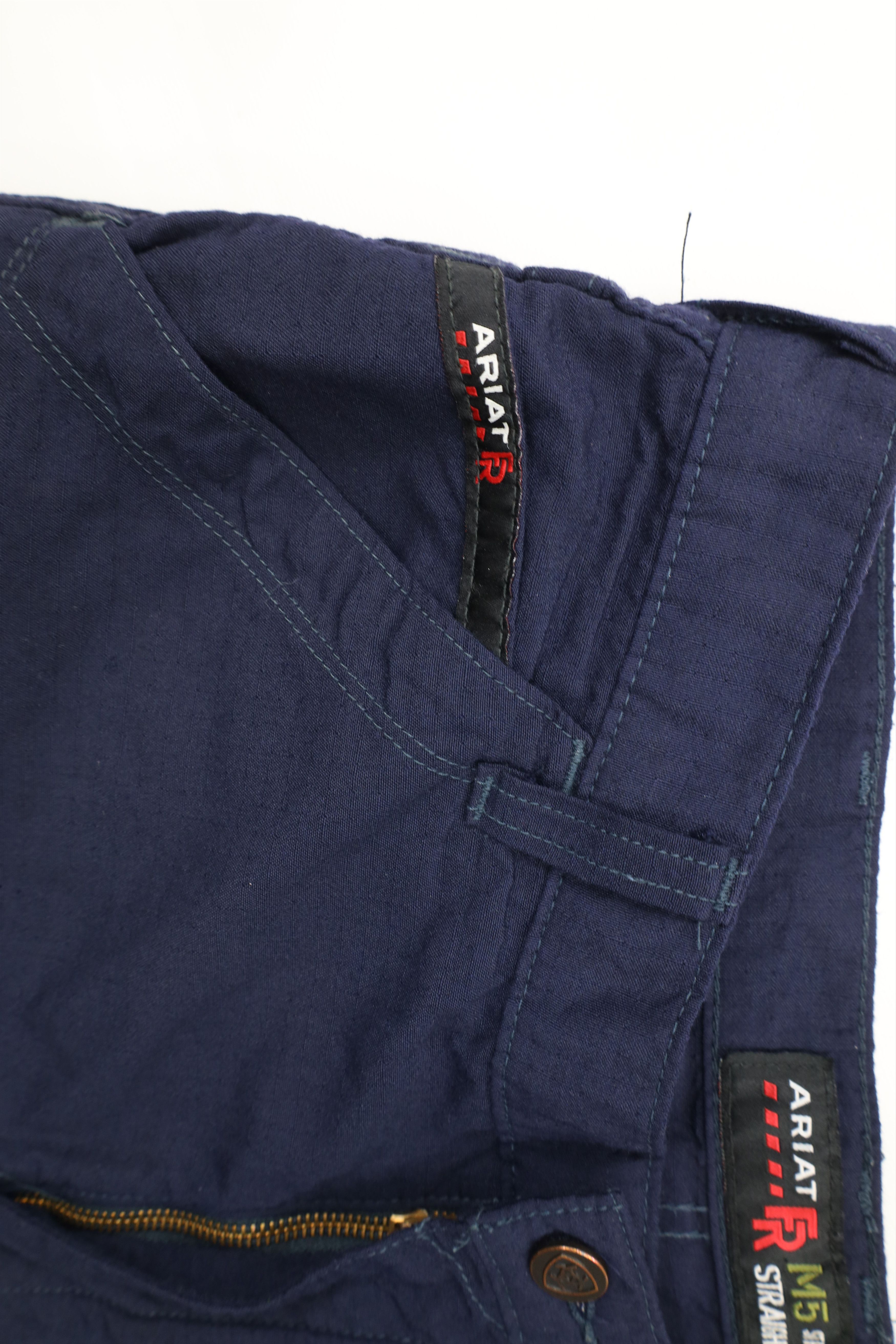 Ariat × Vintage Ariat FR Flame Resistant M5 Straight Leg Ripstop Pants Size US 34 / EU 50 - 7 Thumbnail