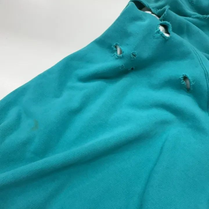 Balenciaga Balenciaga Distressed Letter Print Hooded Sweatshirt 0079-2 Size US M / EU 48-50 / 2 - 5 Thumbnail