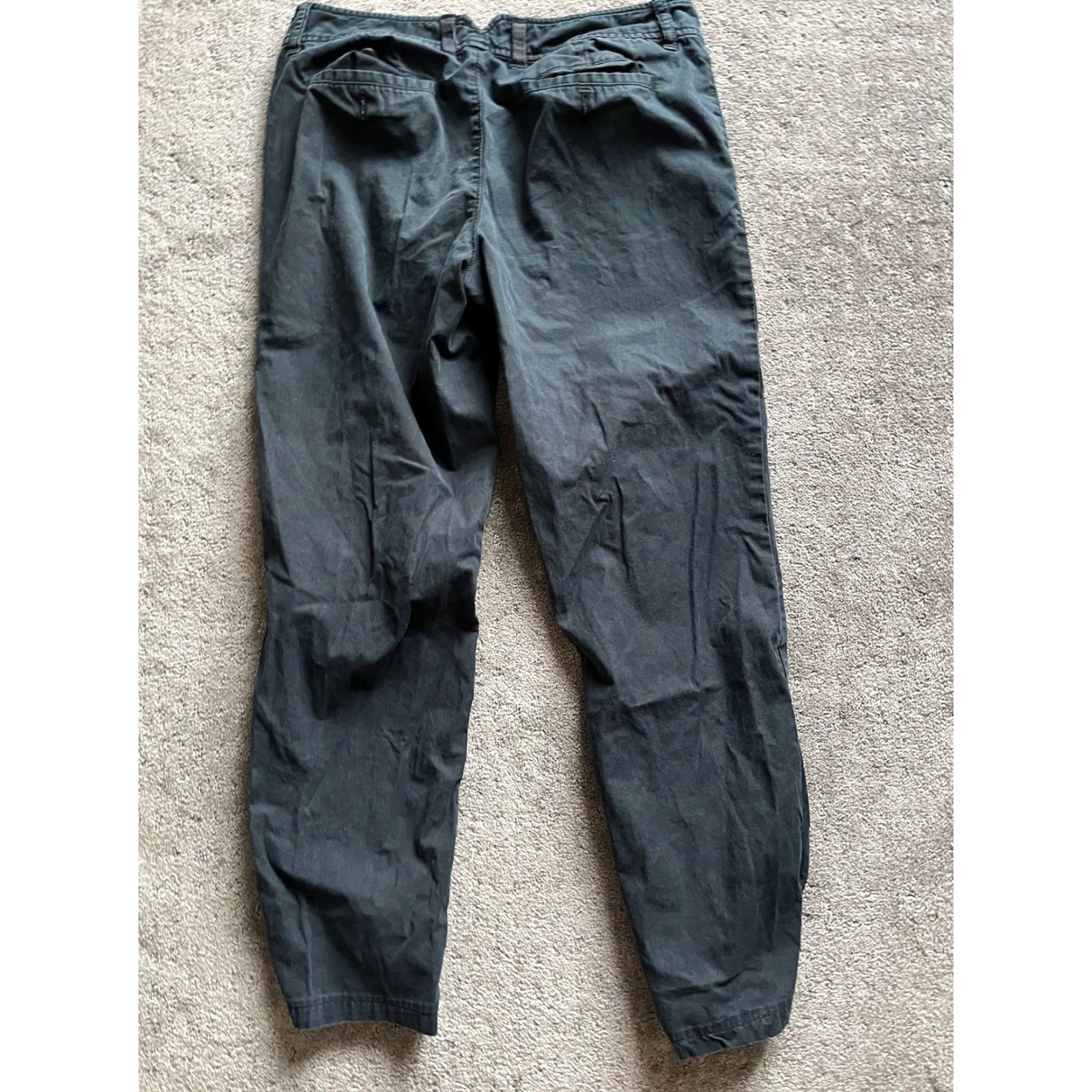 Banana Republic Banana Republic Martin Fit Dress Pants Women Regular 10 Cotton Blend Black Business Casual Size 32" / US 10 / IT 46 - 3 Thumbnail