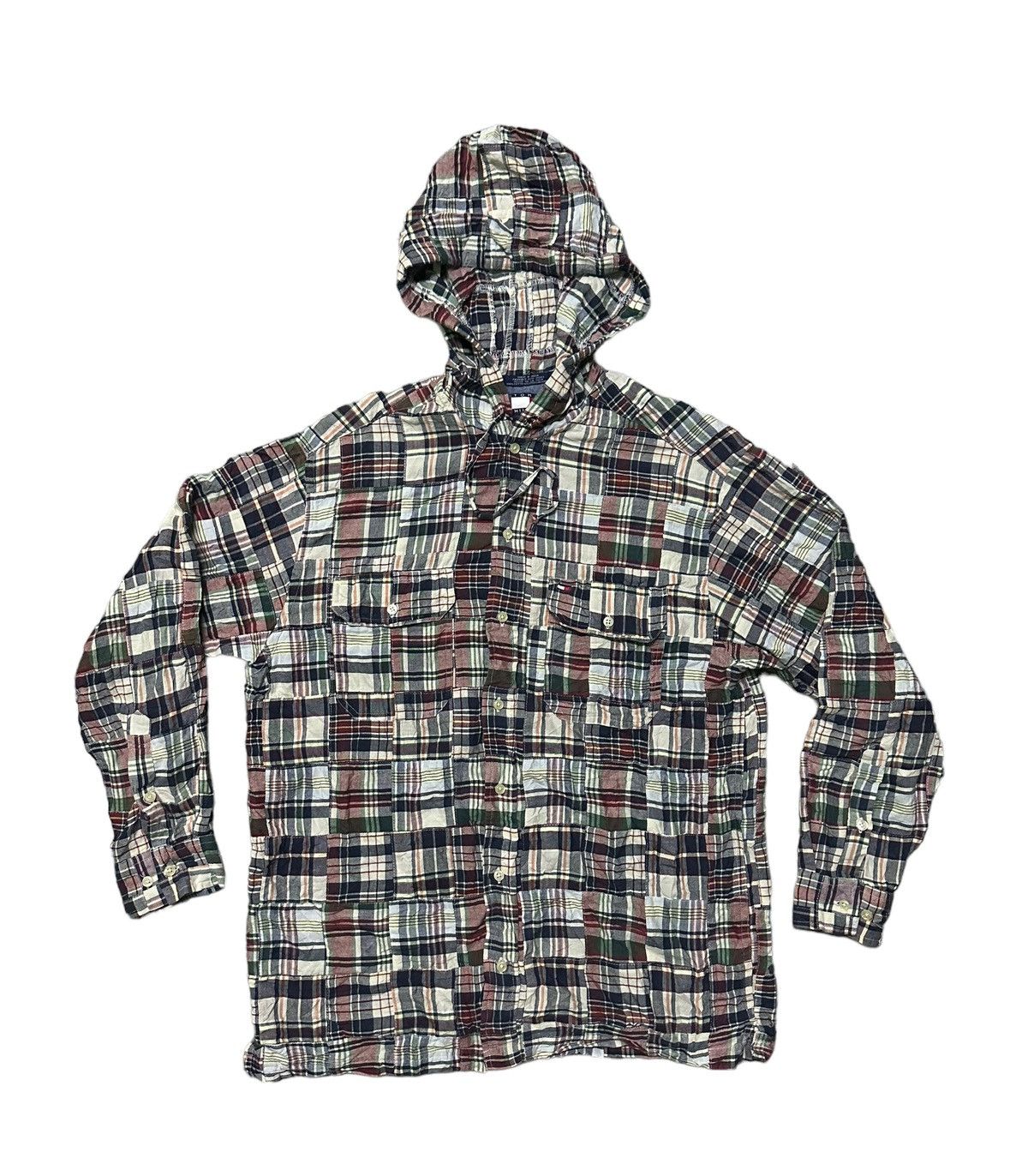 Tommy Hilfiger Tommy hilfiger patchwork button up shirts hoodie Size US S / EU 44-46 / 1 - 2 Thumbnail