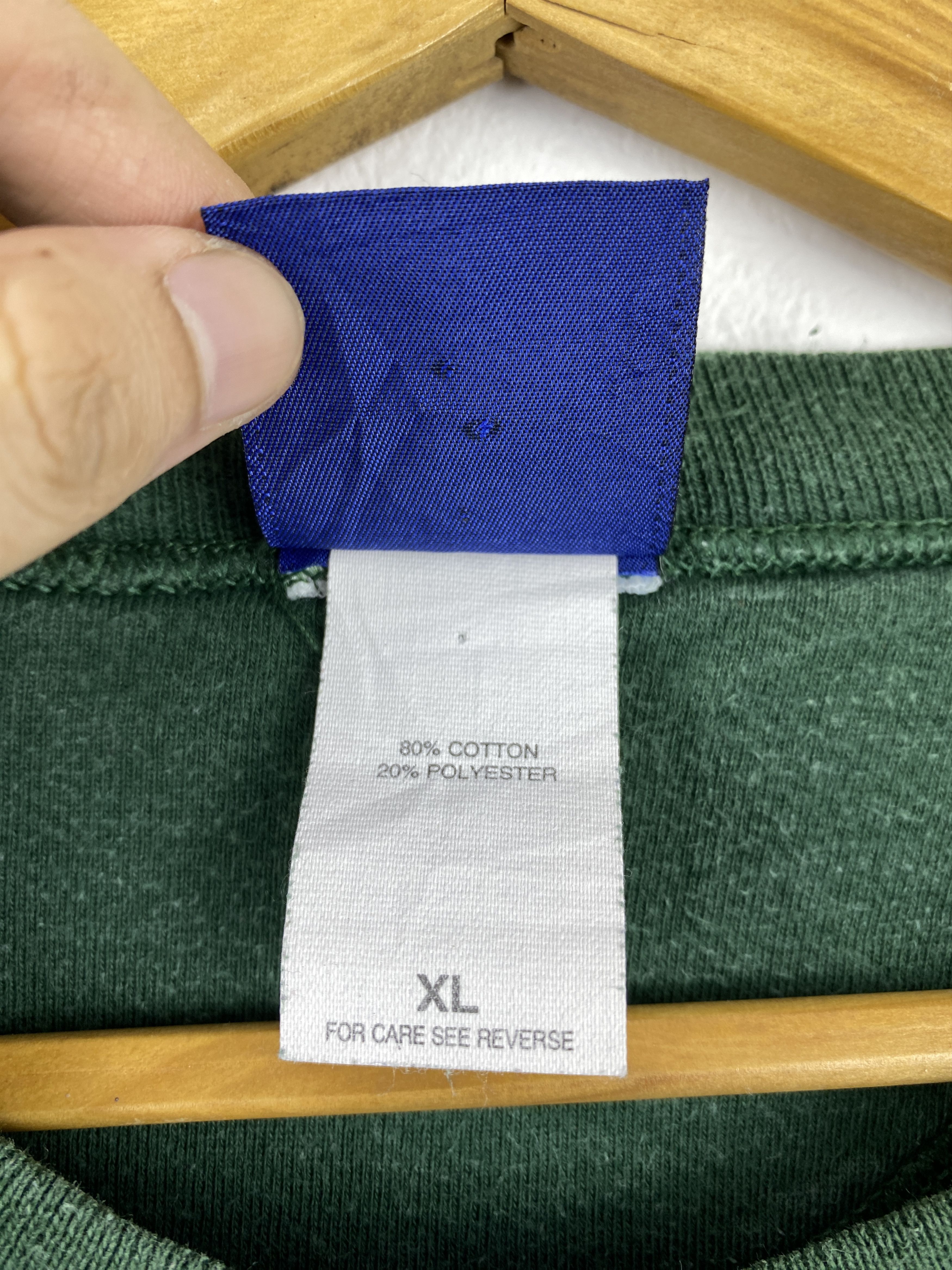 Vintage Vintage Oarsman North Carolina Golf Cropped SweatshirtBP0053 Size XL / US 12-14 / IT 48-50 - 6 Thumbnail