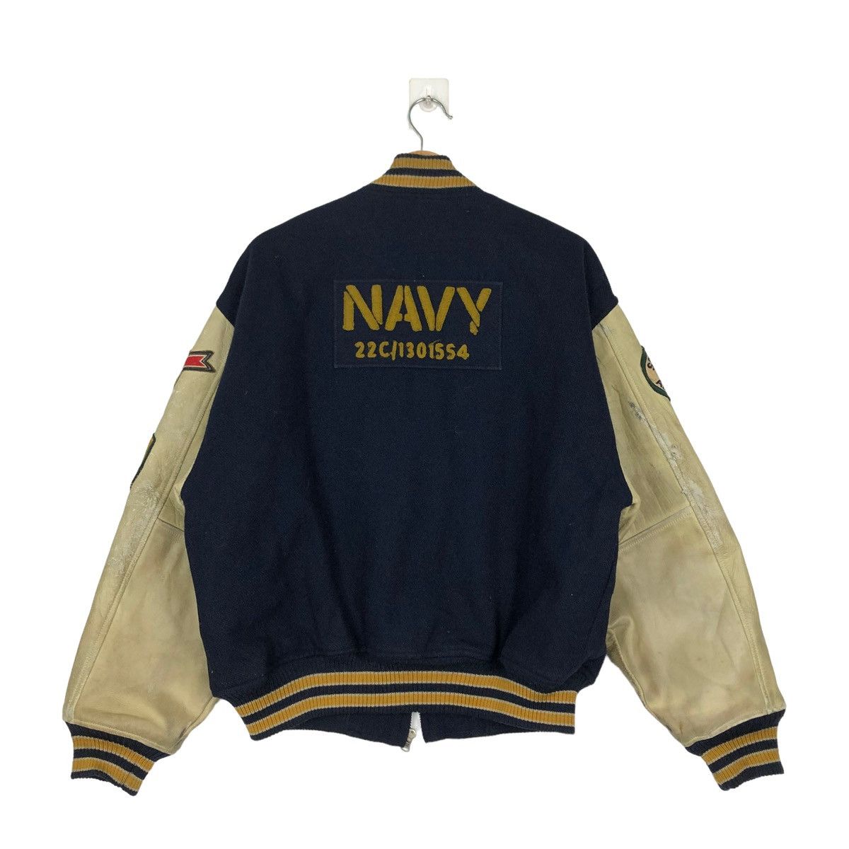 Toyo Enterprises 🔥80s VARSITY JACKET SPECIAL UNIFORM LEATHER TOYO ENTERPRISE Size US M / EU 48-50 / 2 - 2 Thumbnail