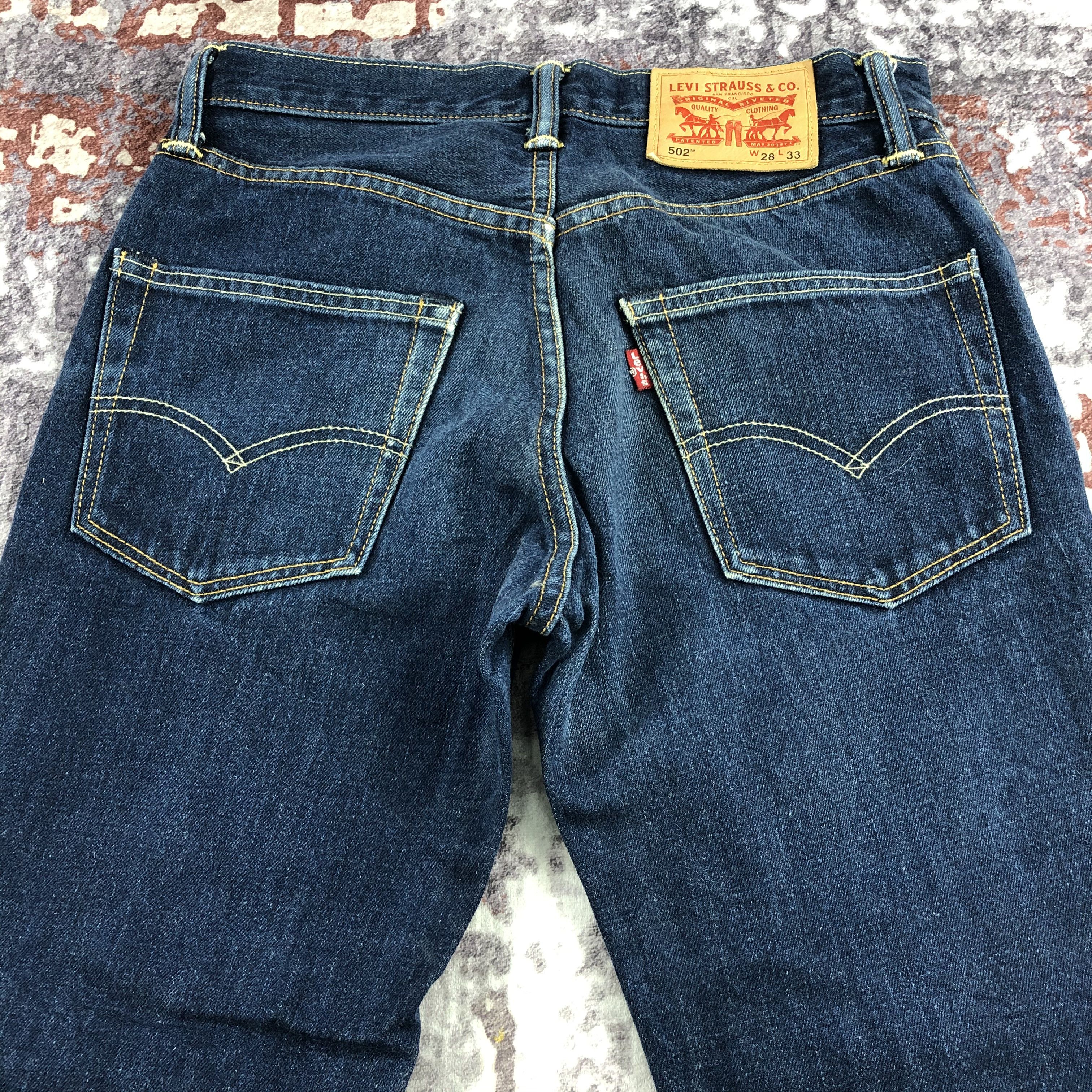 Levi's × Vintage Vintage Blue Wash Levis 502 Jeans-JM2575 Size US 29 - 5 Thumbnail