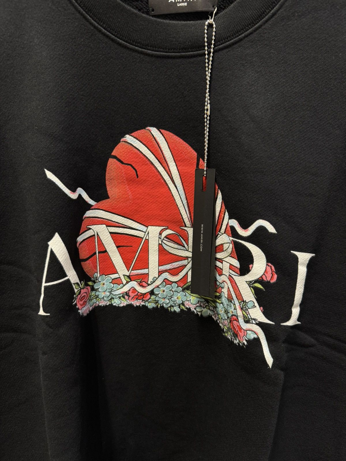 Amiri Amiri Logo Heart Sweatshirt NEW 900$ Size US L / EU 52-54 / 3 - 2 Thumbnail