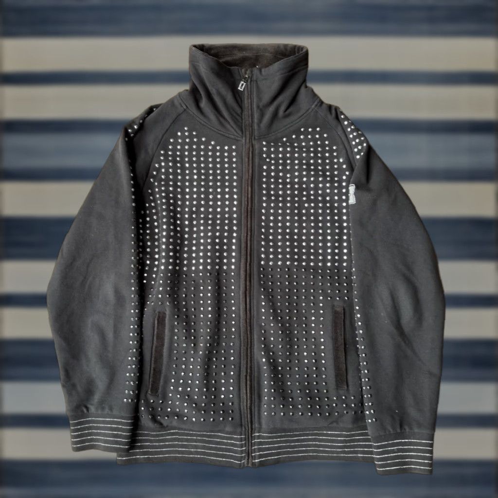 Vintage **Roccobarocco Women's Black Windbreaker Size 16** User: Roccobarocco Women's Black Windbreaker Size 16 Zip Up Sweatshirt Size XXL / US 16-18 / IT 52-54 - 1 Thumbnail
