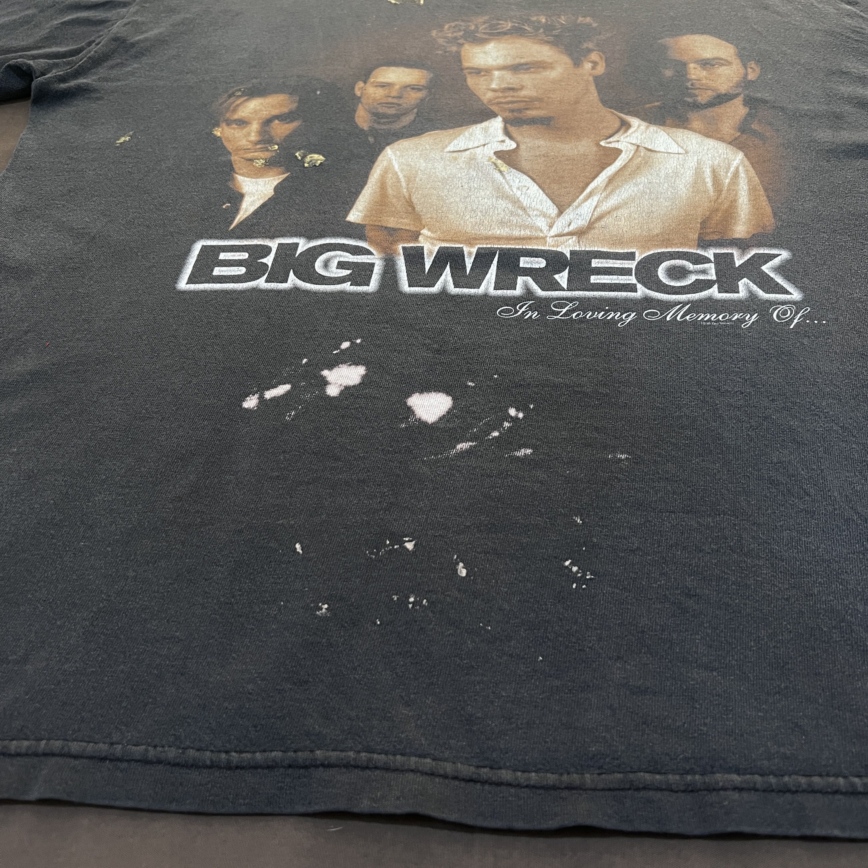 Band Tees × Vintage Vintage 90s Big Wreck Tee Faded Thrashed Alternative grunge Size US XL / EU 56 / 4 - 8 Thumbnail