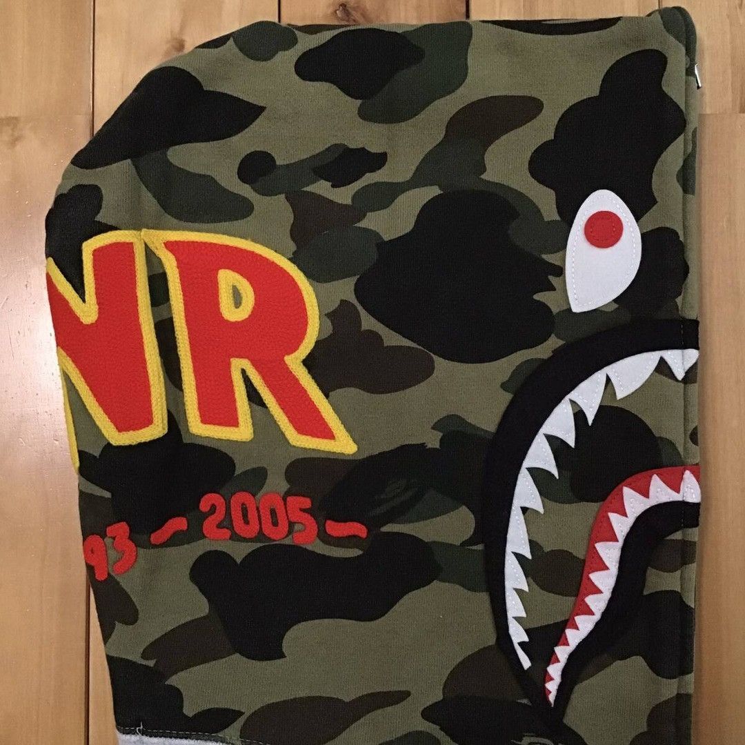 Bape BAPE camo Shark full zip hoodie a bathing ape PONR Size US L / EU 52-54 / 3 - 4 Thumbnail