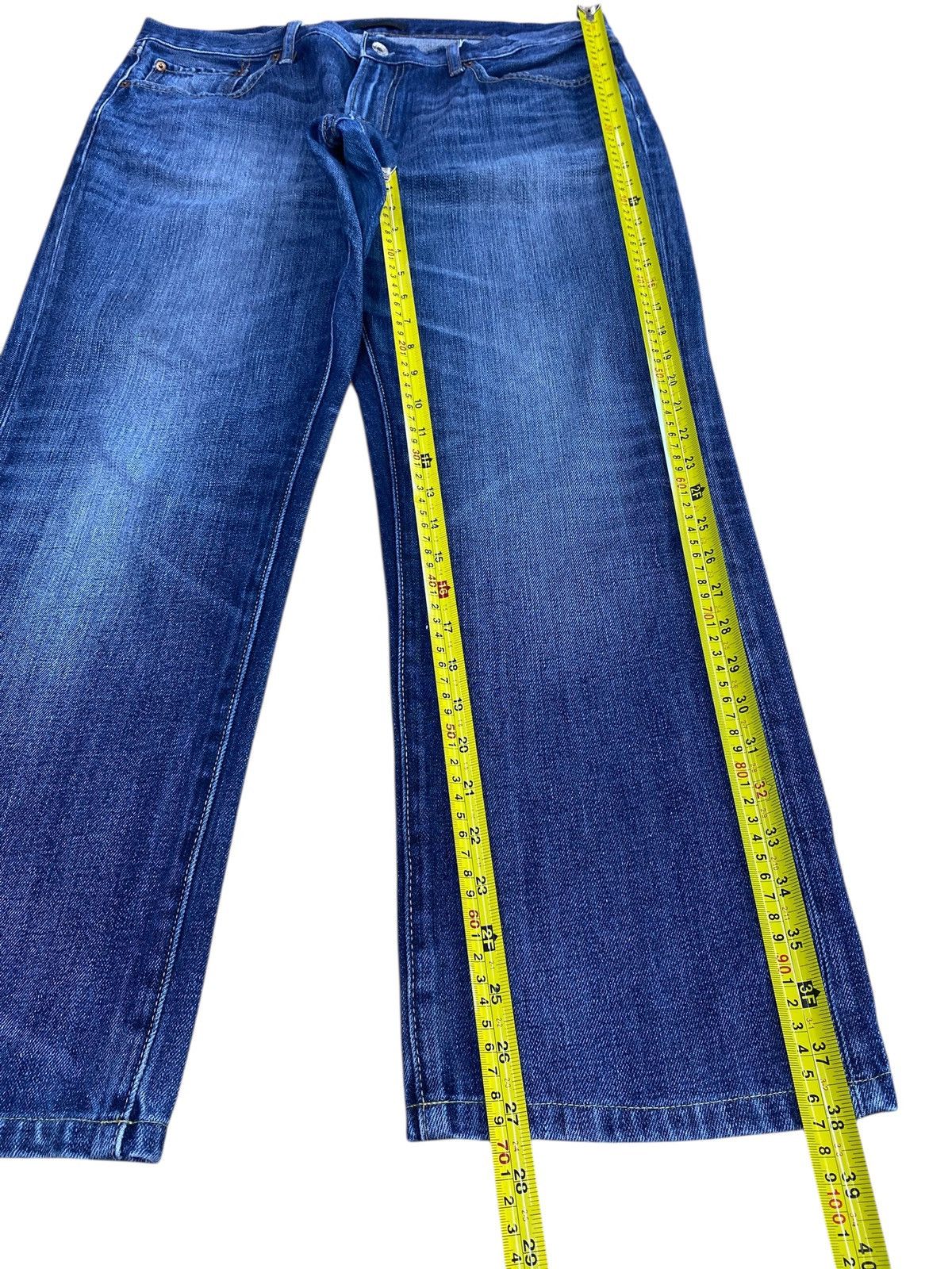 Uniqlo Uniqlo Whiskers Faded Wash Style Loose Jeans Size US 36 / EU 52 - 8 Thumbnail