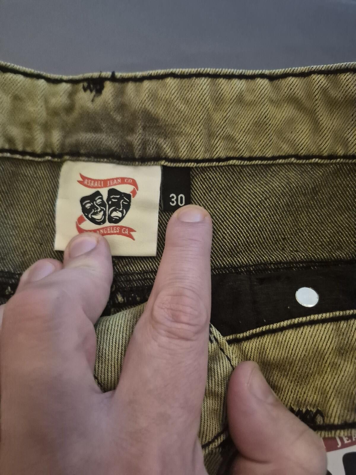 Asaali Asaali Yellow Cartel Denim Jeans Size 30 MSRP $350 Size US 30 / EU 46 - 7 Thumbnail