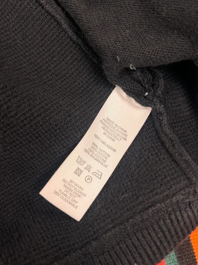 Paul Smith Paul Smith Black Lined Zip-up Cardigan Sweater Size US M / EU 48-50 / 2 - 10 Thumbnail