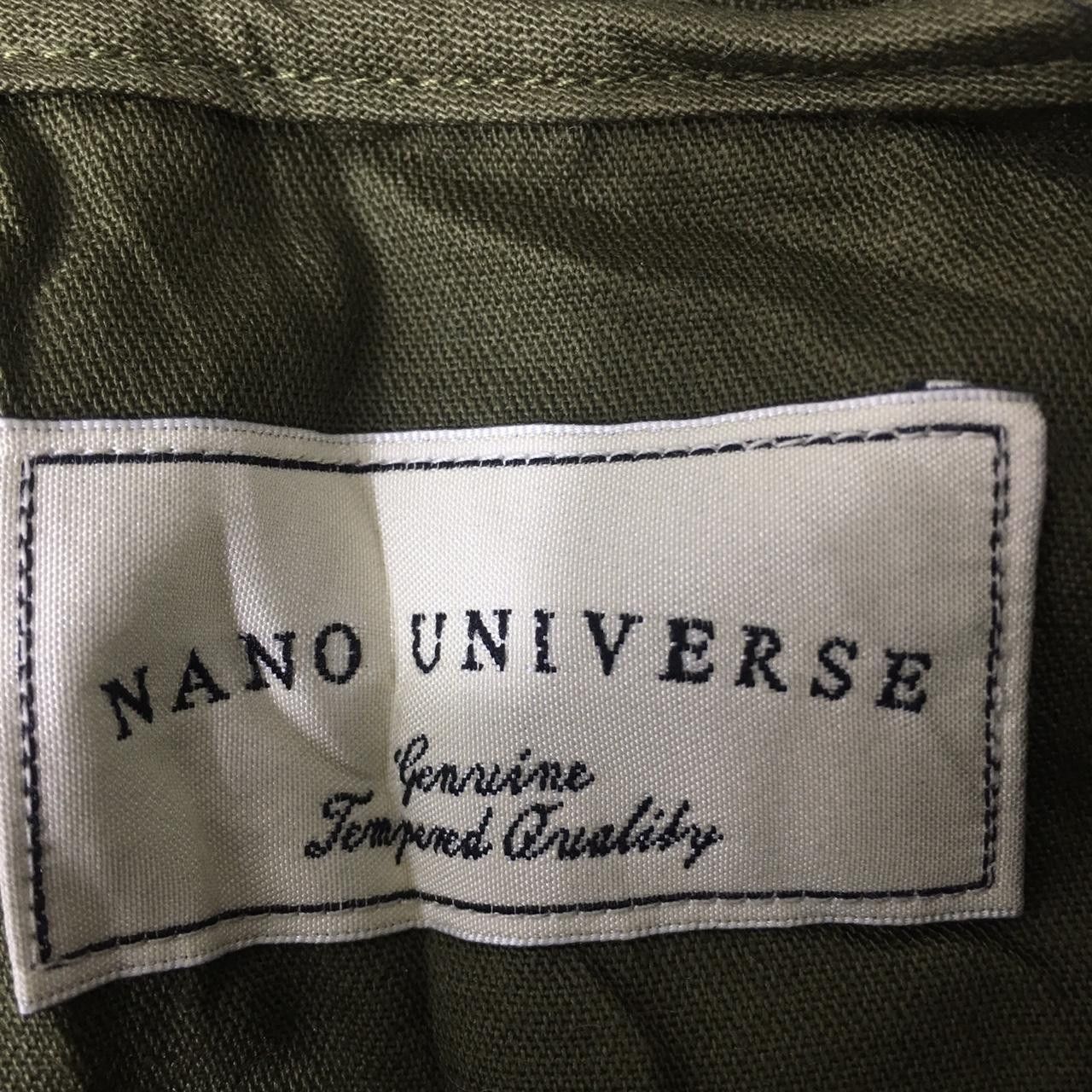 NANO universe Vtg NANO UNIVERSE JAPAN Military Trench Coat Jacket Size L / US 10 / IT 46 - 3 Thumbnail