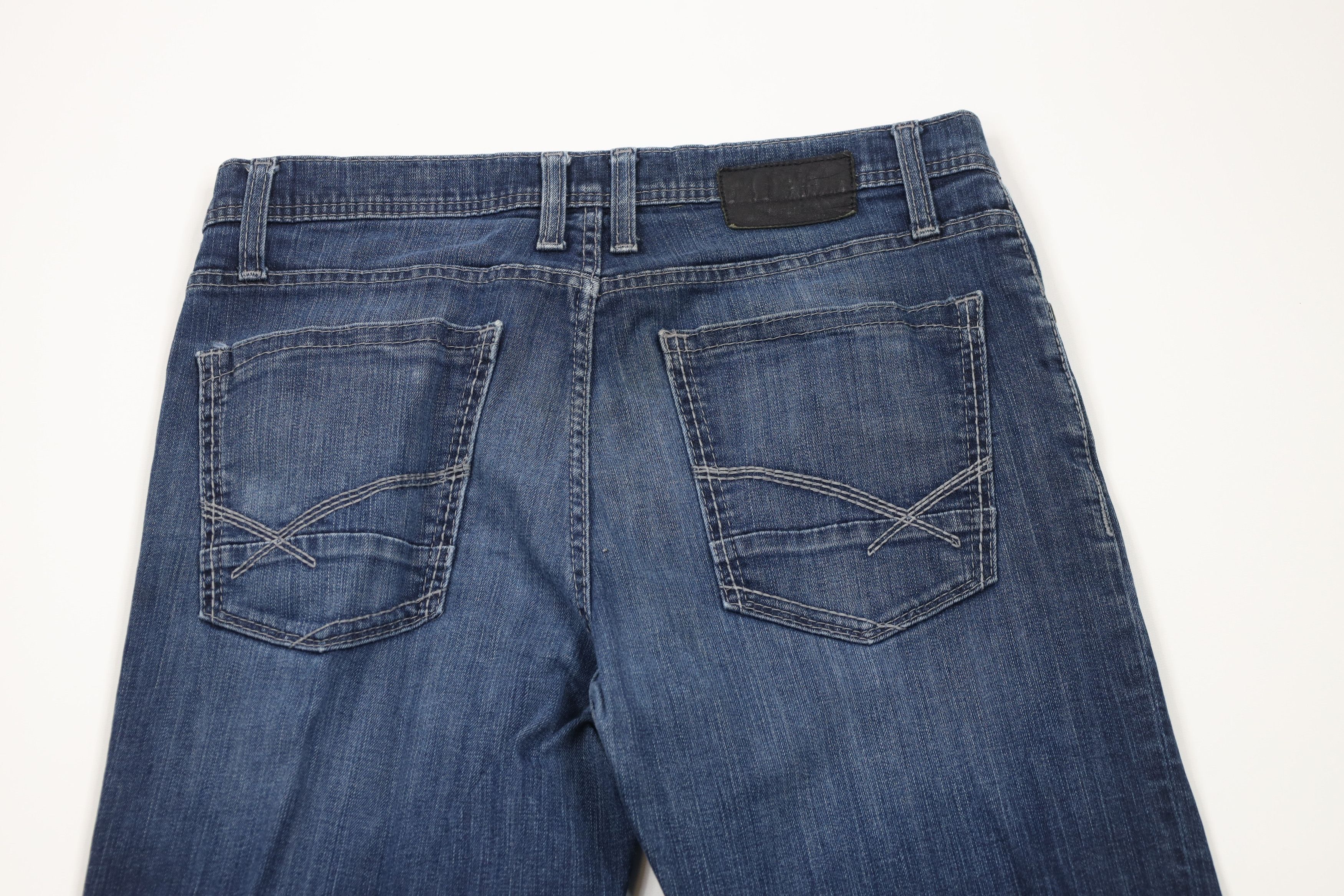Vintage Buckle BKE Stitch Jake Stretch Bootleg Denim Jeans Blue Size US 34 / EU 50 - 11 Thumbnail