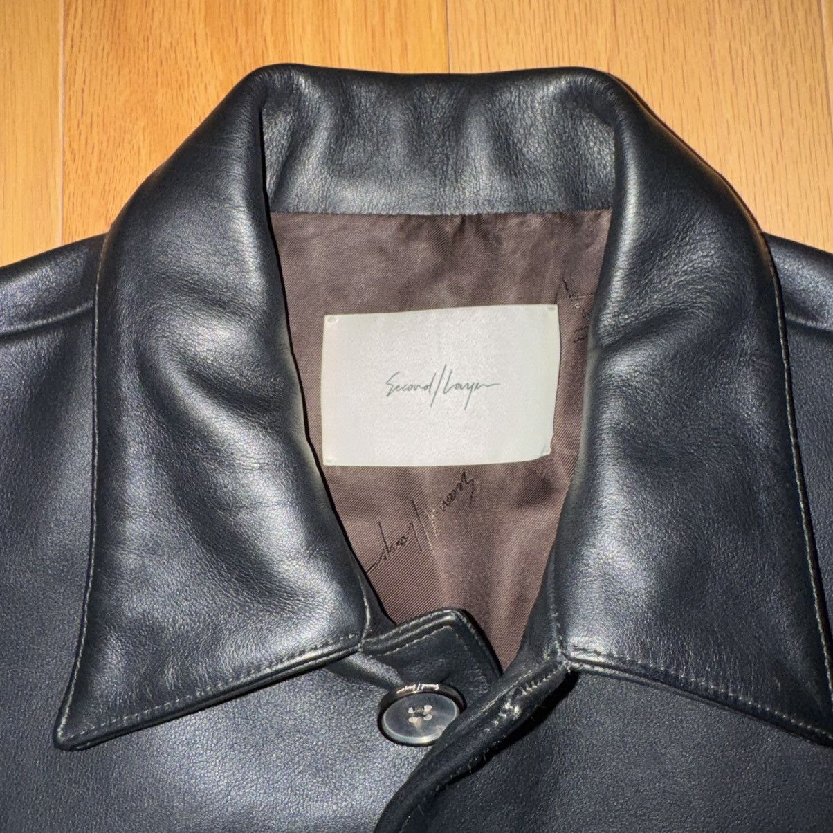 Second/Layer Second Layer 100% Leather Jacket | Made in Italy Size US L / EU 52-54 / 3 - 3 Thumbnail