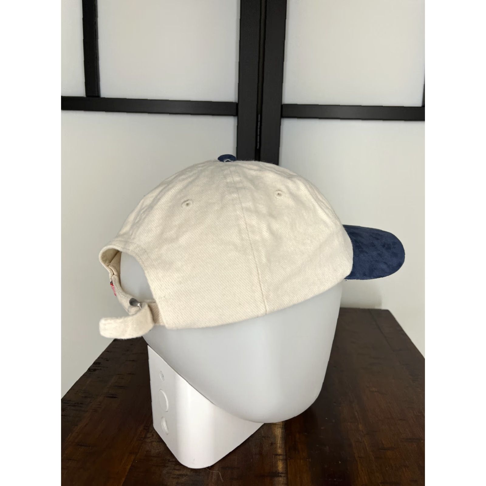 Vintage Rubi Hat California Strap Back Adult One Size Ivory Blue Polyester Skate Size ONE SIZE - 7 Thumbnail