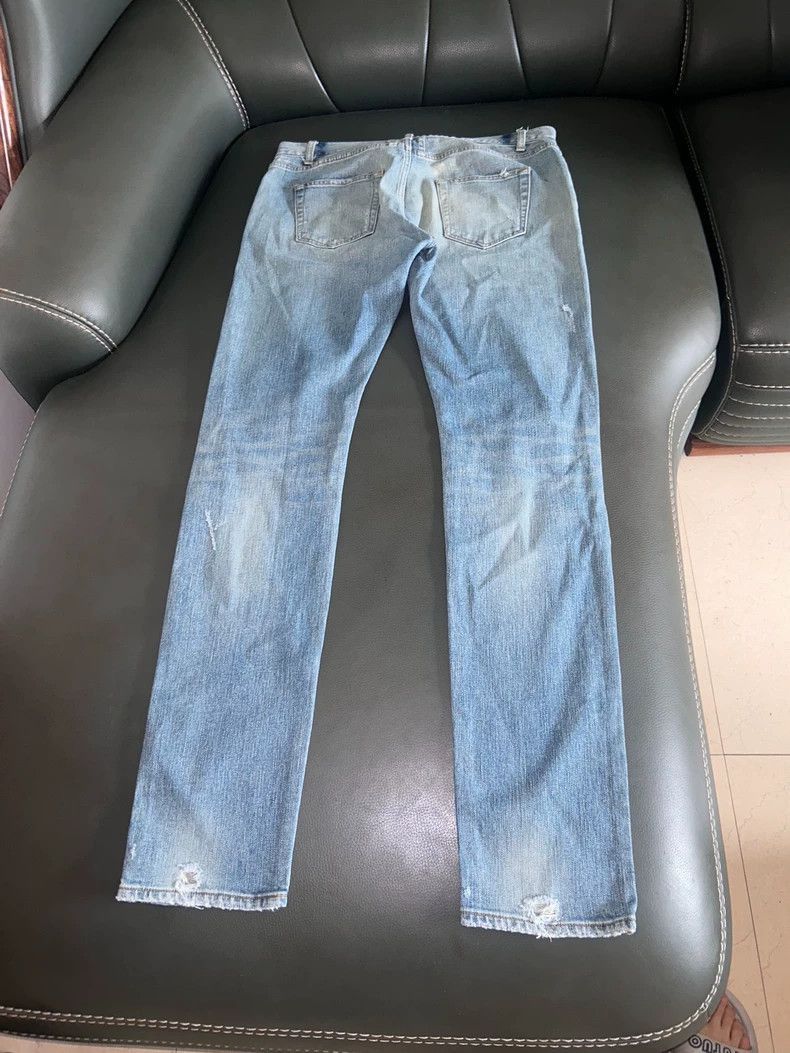 Other Saint Laurent Distressed Slim Fit Jeans- Size US 34 / EU 50 - 2 Thumbnail
