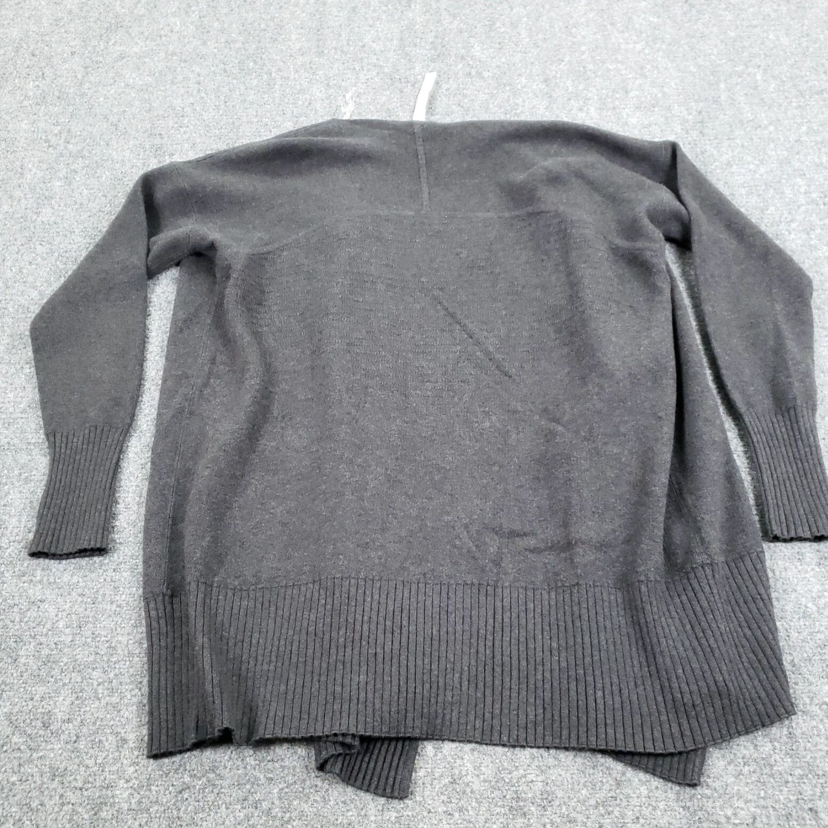 Lululemon Lululemon Womens Large Black Gray Sweater Cardigan Soft Open Front Size L / US 10 / IT 46 - 6 Thumbnail