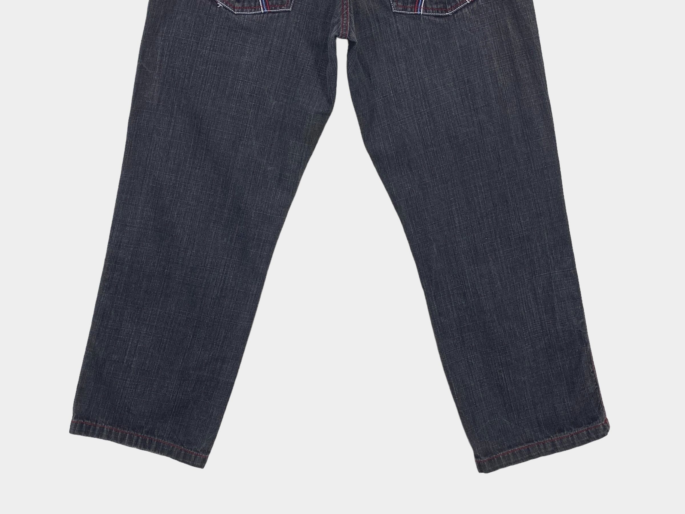Japanese Brand × Vintage 5ive Jungle & Co Baggy Jeans Hip Hop Skateboard Jeans Size US 32 / EU 48 - 6 Thumbnail