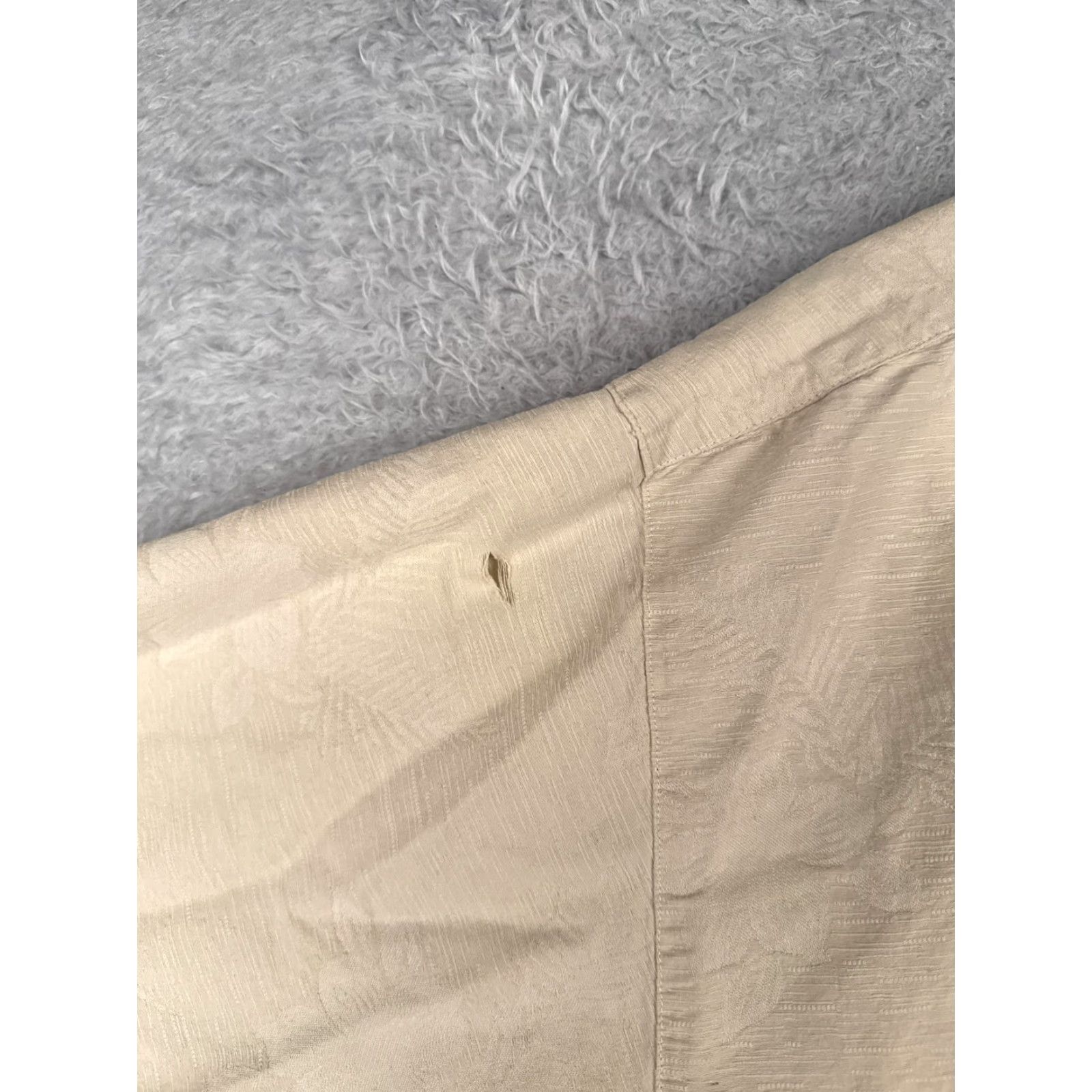 Vintage Eagle Dry Goods Button-Up Shirt Men XL Beige Silk Embroidered Hawaiian Nat Nast Luxury Originals 90s Theme Mens Size US XL / EU 56 / 4 - 7 Thumbnail