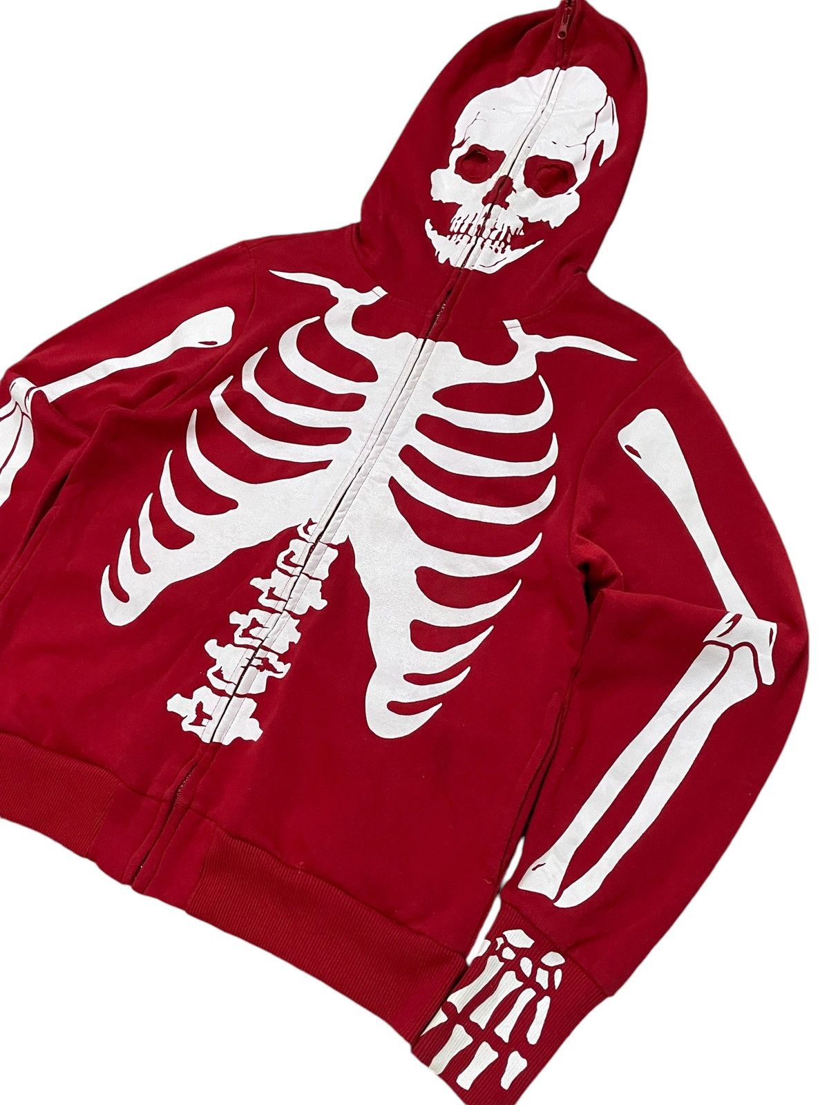 Japanese Brand Clash Head Japan Skeleton Full Zip Up Hoodie Size US S / EU 44-46 / 1 - 3 Thumbnail