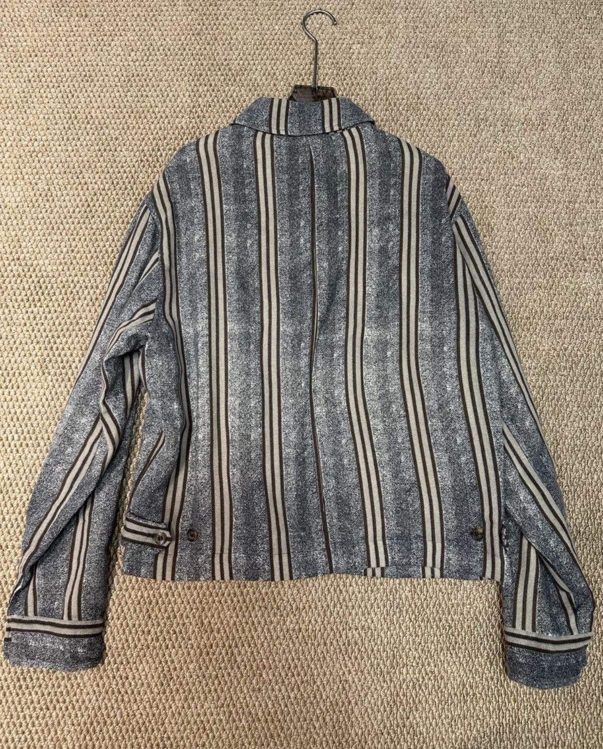 Comme des Garcons SHIRT Comme des Garçons SHIRT Striped Zip-Up Jacket K23 Size US M / EU 48-50 / 2 - 7 Thumbnail