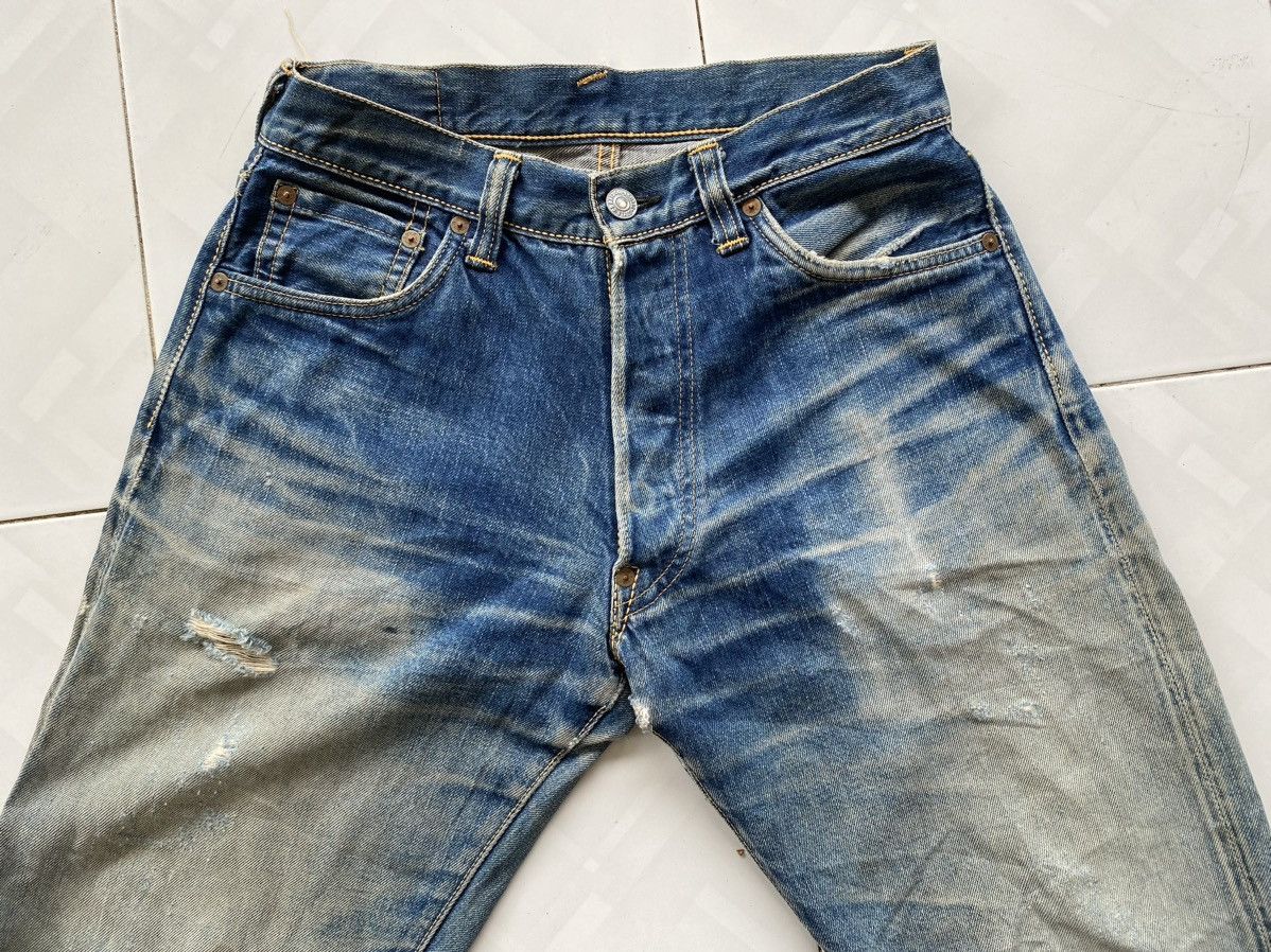 Evisu Vintage Evisu Thrashed Denim Size US 28 / EU 44 - 11 Thumbnail