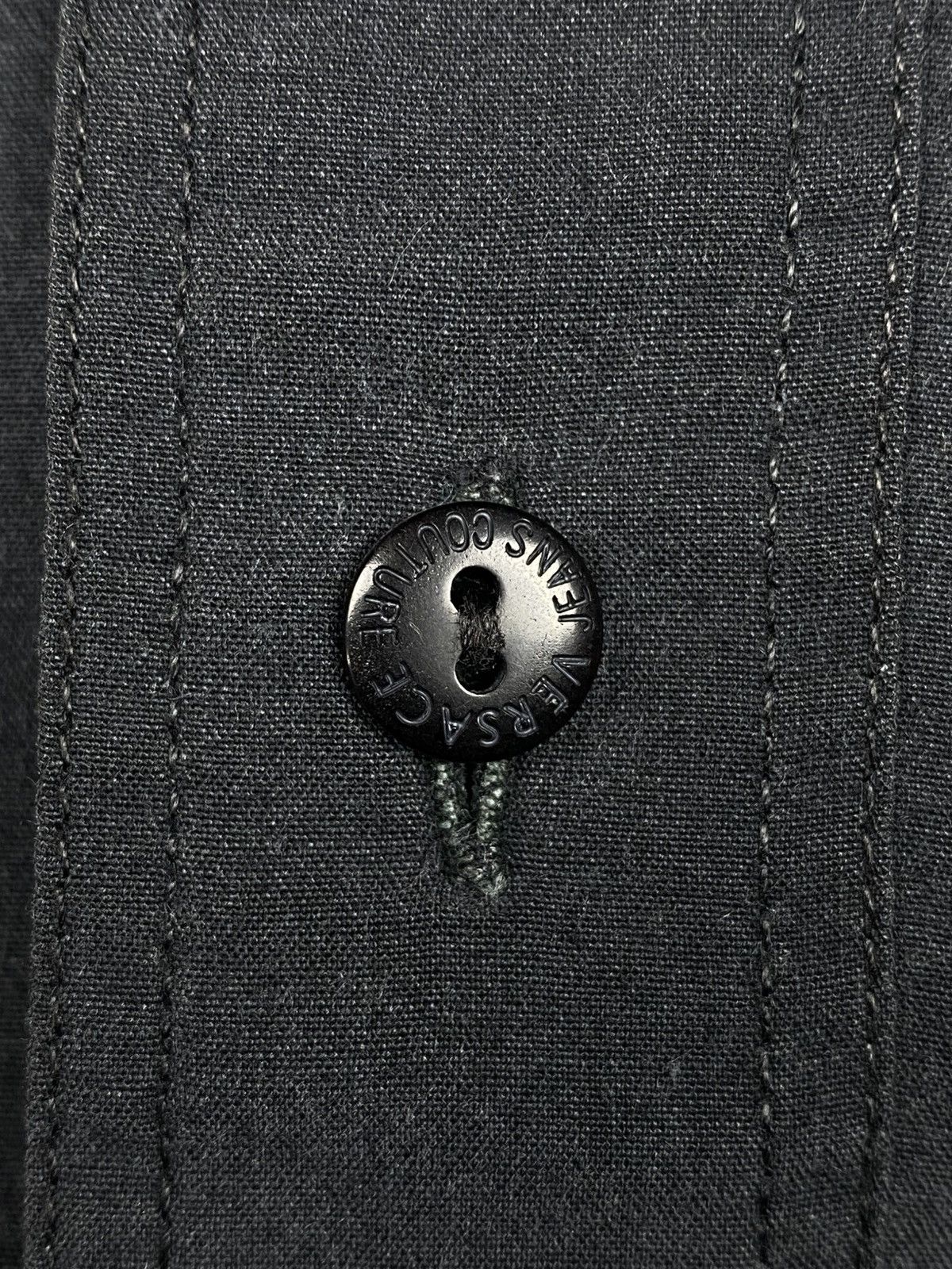 Versace Jeans Couture Vintage 90s Versace Jeans Couture Pocket Button Up Shirt Size US XL / EU 56 / 4 - 10 Thumbnail
