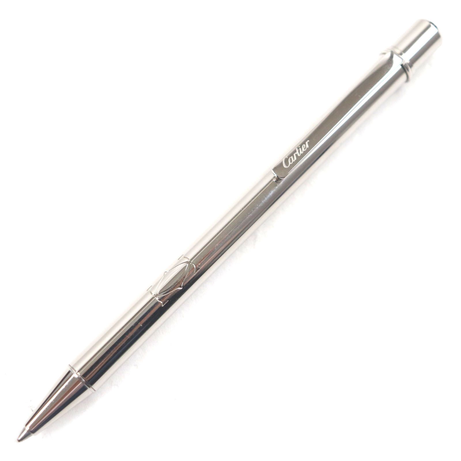 Cartier Cartier Cartier Must de Cartier Silver Ballpoint Pen Metal Pen DUTY FREE for USA Size ONE SIZE - 1 Thumbnail