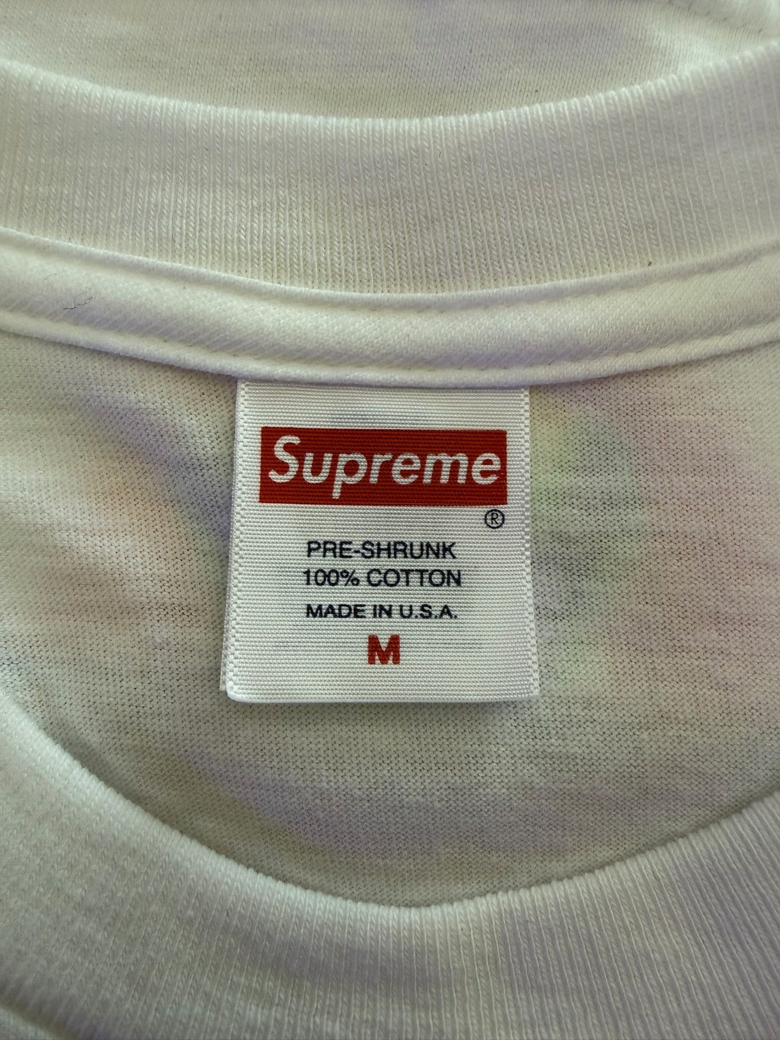 Supreme Supreme "Electromagnetic" Tee (White) Size US M / EU 48-50 / 2 - 3 Thumbnail