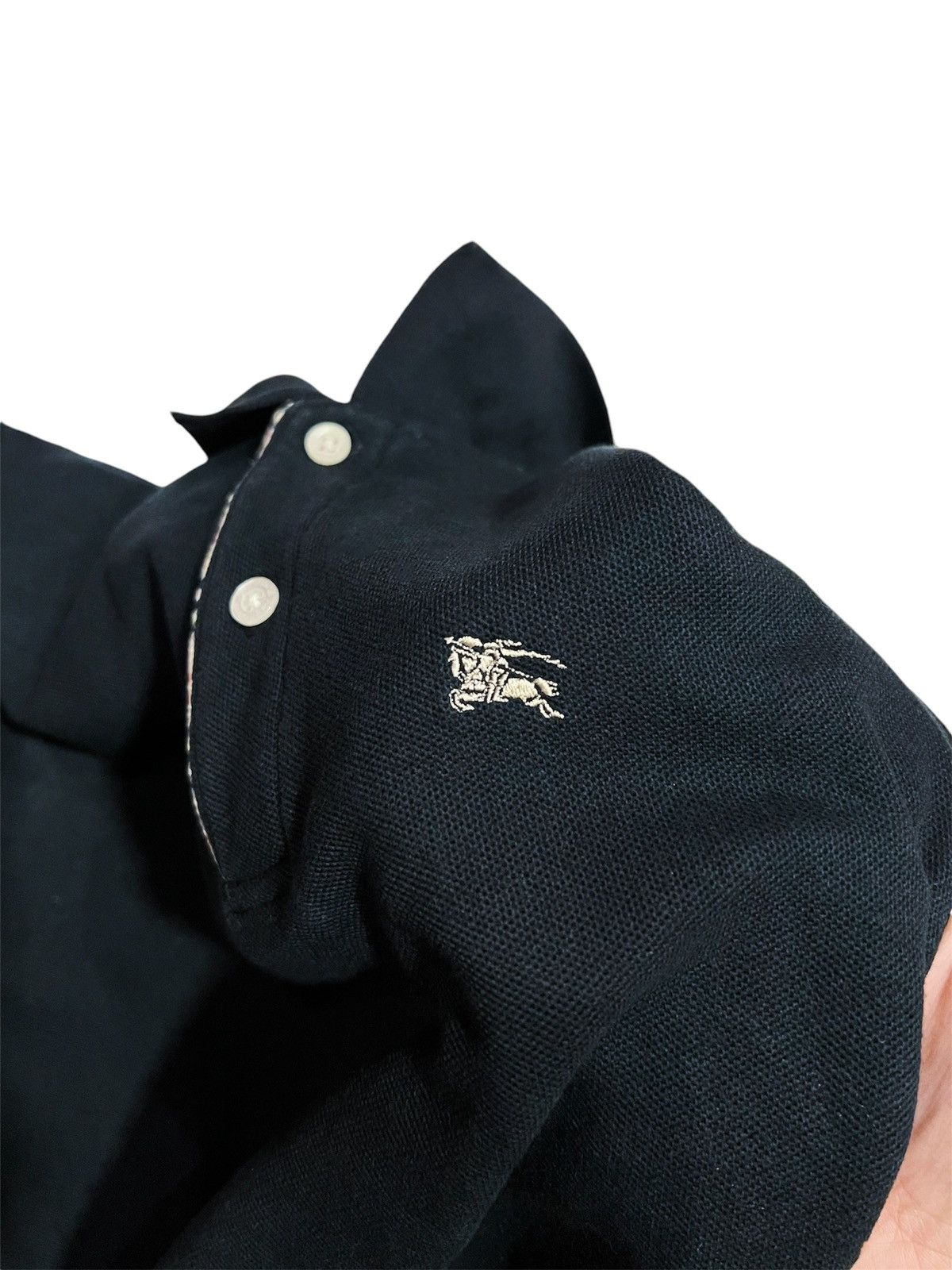 Burberry Vintage Burberry polo 👕 Size S / US 4 / IT 40 - 6 Thumbnail