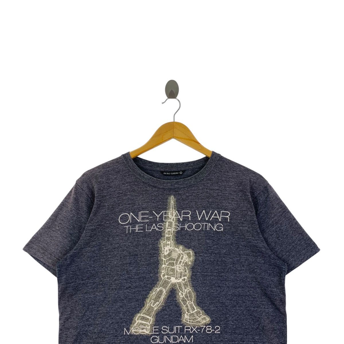 Anime MOBILE SUIT GUNDAM RX-78-2 One Year War Anime Tee Shirt Size US L / EU 52-54 / 3 - 2 Thumbnail