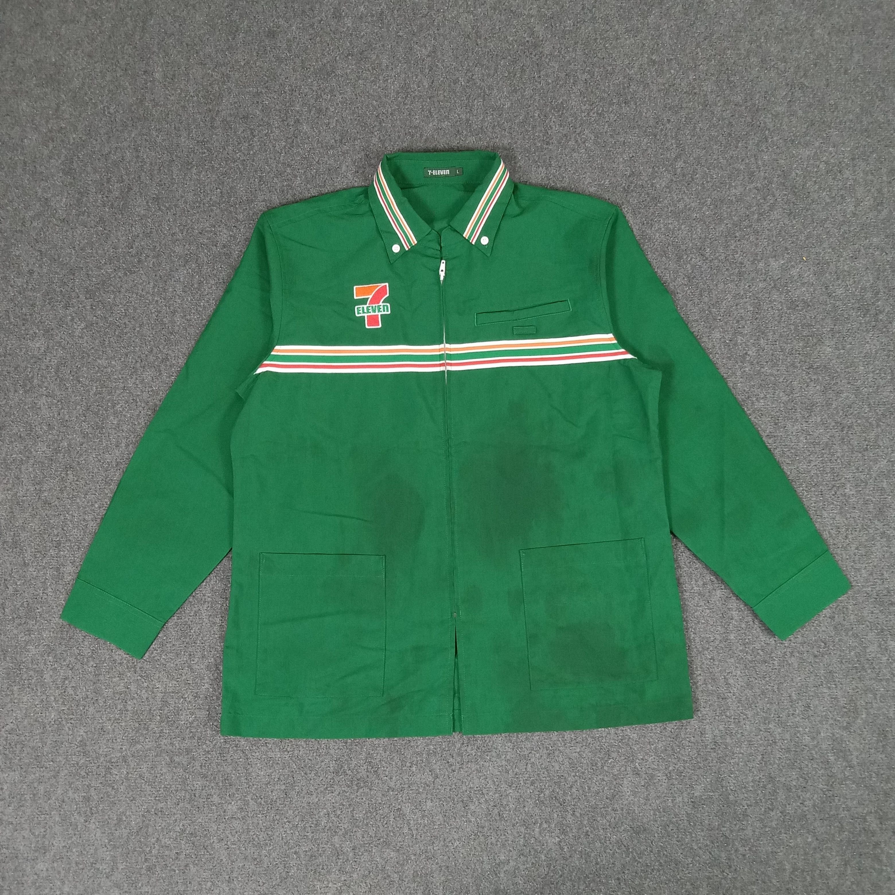 Japanese Brand × Vintage 7 Eleven Japanese Brand Staff Jacket Size US M / EU 48-50 / 2 - 4 Thumbnail