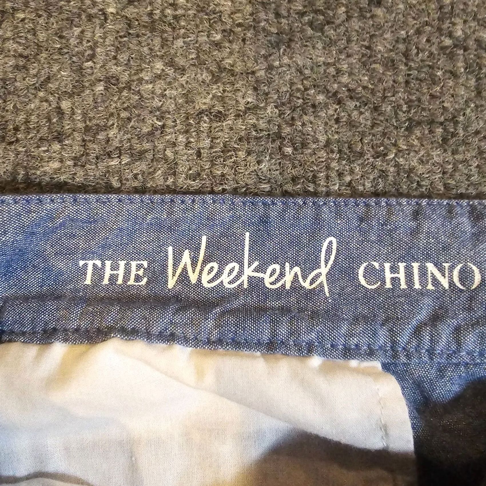 Talbots Talbots Pants Womens 16 Blue Chino Mid Rise Tapered Casual Basic Minimalist Pants Chino Womens 16 Blue Mid Rise Tapered Casual Mens? Size 38" / US 16 / IT 52 - 4 Thumbnail