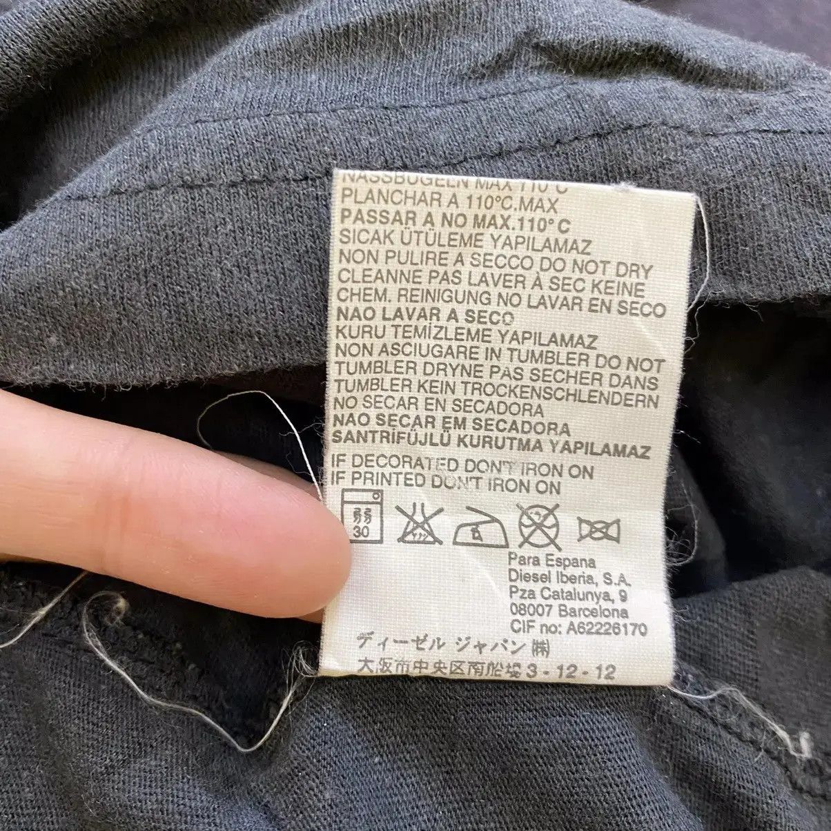 Diesel DIESEL ITALY Cloud Cleaners Industry Skywork Team Tank Top Size S / US 4 / IT 40 - 4 Thumbnail