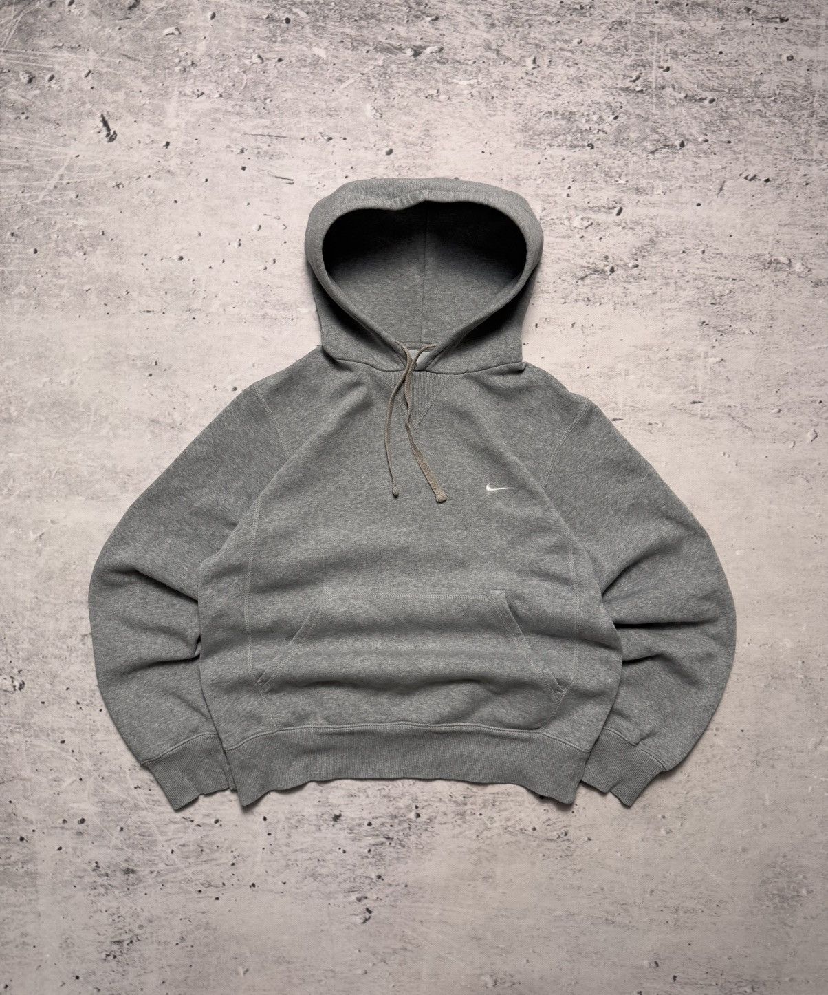 Nike × Vintage NIKE VINTAGE BASIC LOGO OVERSIZE BOXY HOODIE Size US S / EU 44-46 / 1 - 1 Thumbnail