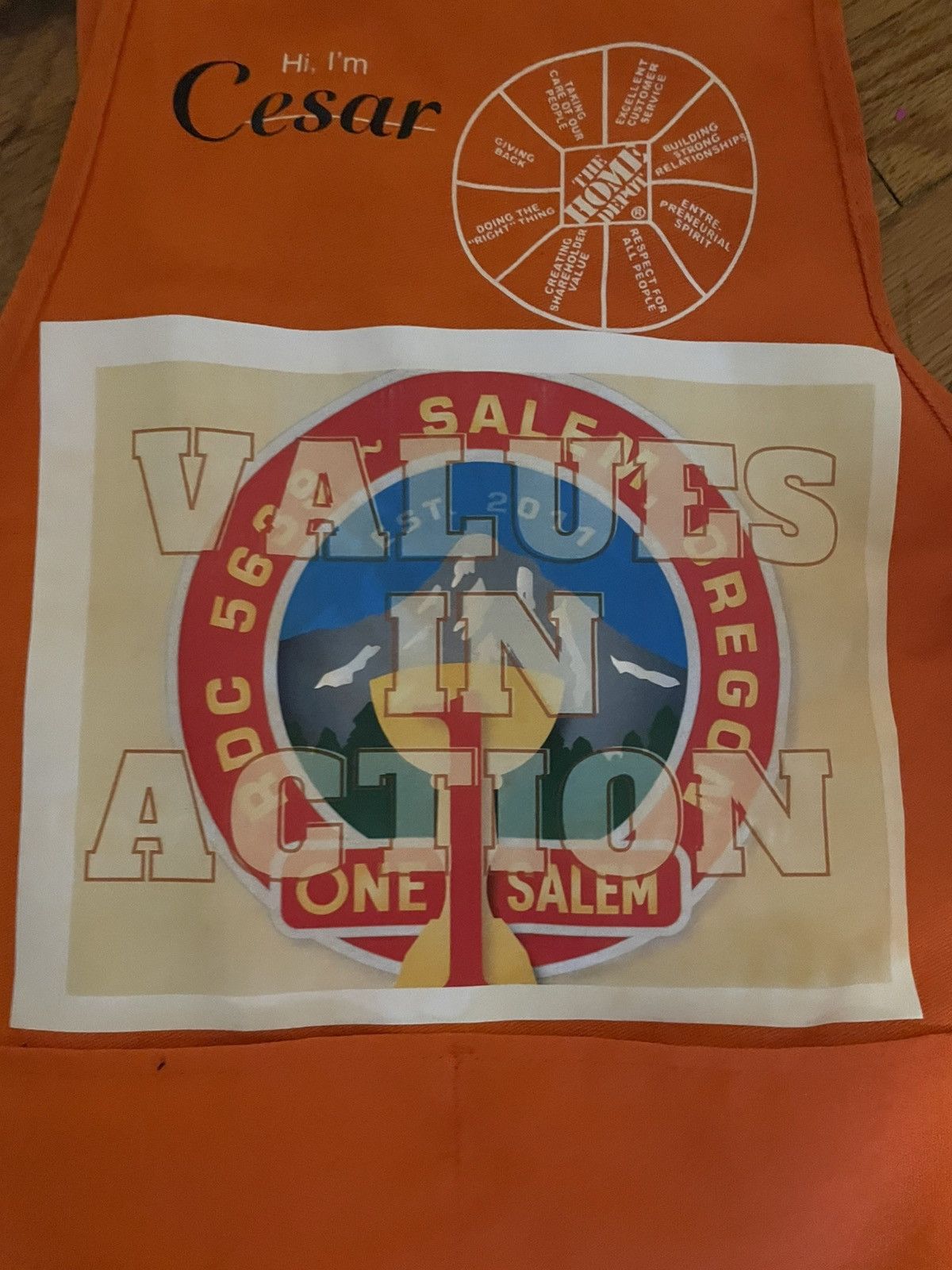 Other Home Depot Apron Size ONE SIZE - 2 Thumbnail