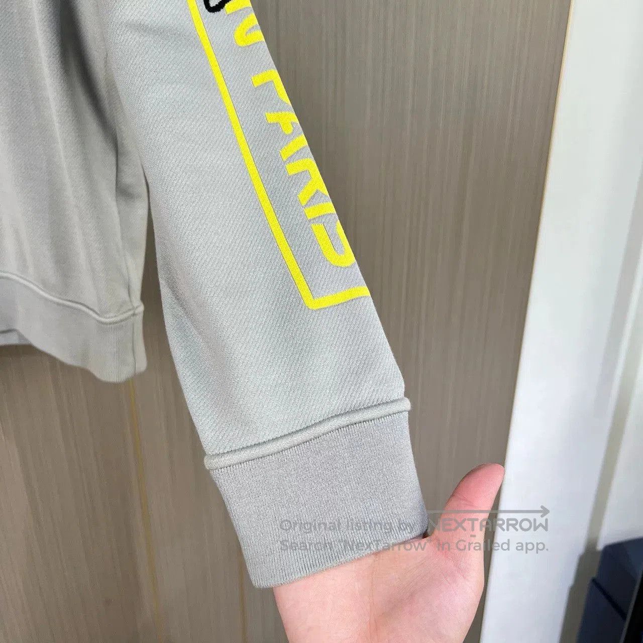 Louis Vuitton louis vuitton gray half-zip sweatshirt with embroidery. Size US M / EU 48-50 / 2 - 4 Thumbnail