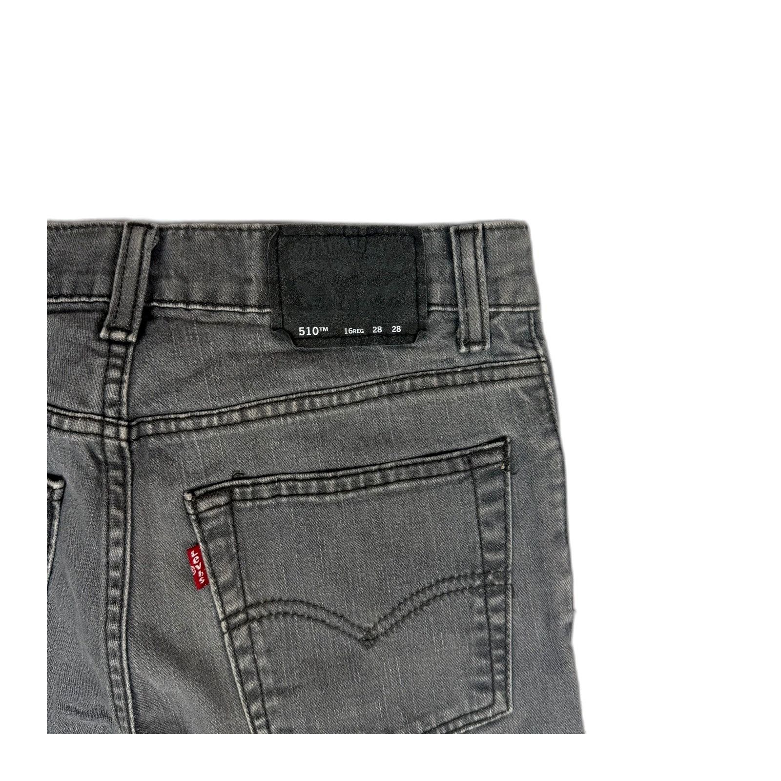 Levi's Levi's 510 Skinny Jeans Grey Boys Size 16 Regular W28 L28 Yo Size US 26 / EU 42 - 8 Thumbnail