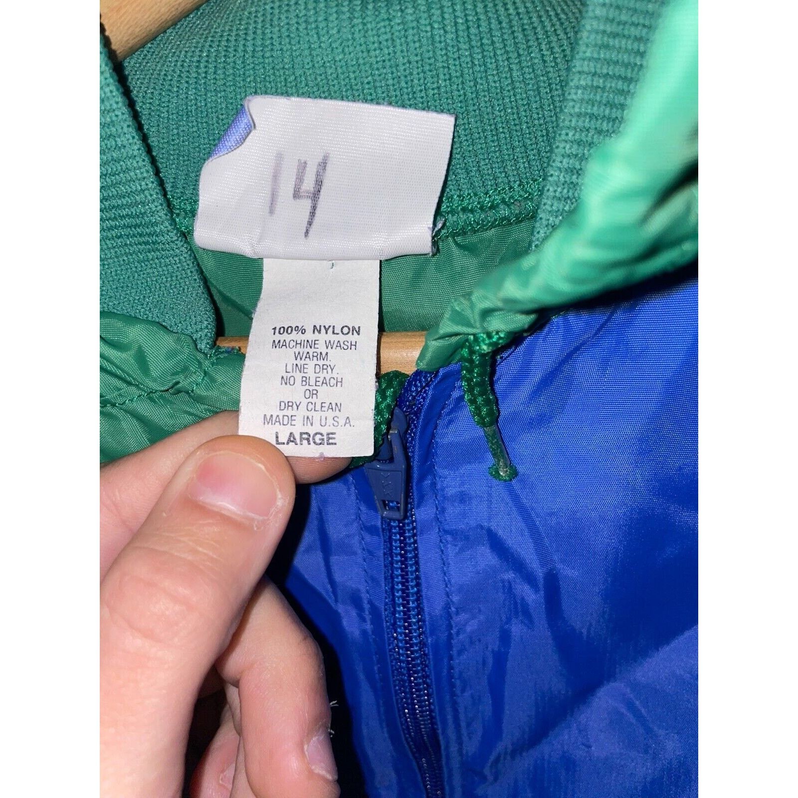 Vintage Vintage Blue Green Windbreaker Doherty Country Club CC VTG L Size US L / EU 52-54 / 3 - 9 Thumbnail