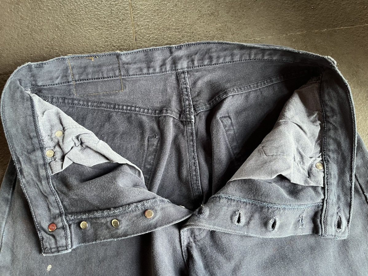 Levi's 34X32 Late 90’s Levi’s 501 Dye Black Distressed Faded Size US 32 / EU 48 - 11 Thumbnail