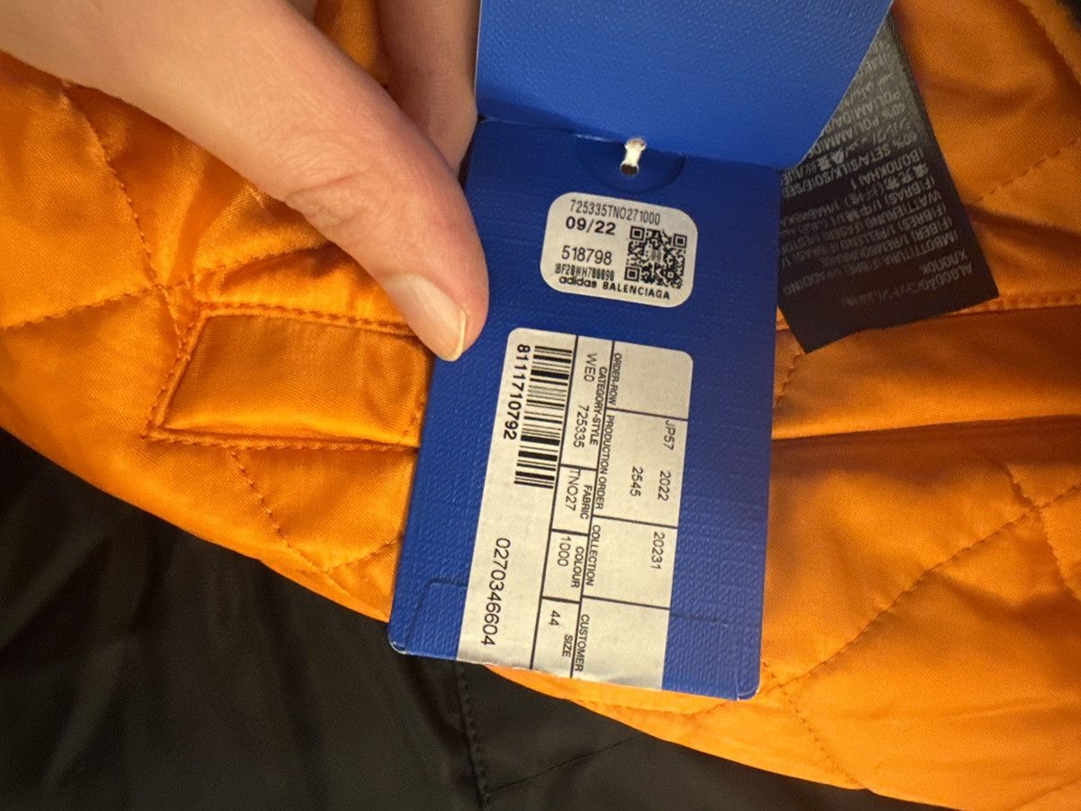Balenciaga Balenciaga Adidas Black oversized bomber Sz.44 Size US S / EU 44-46 / 1 - 12 Thumbnail