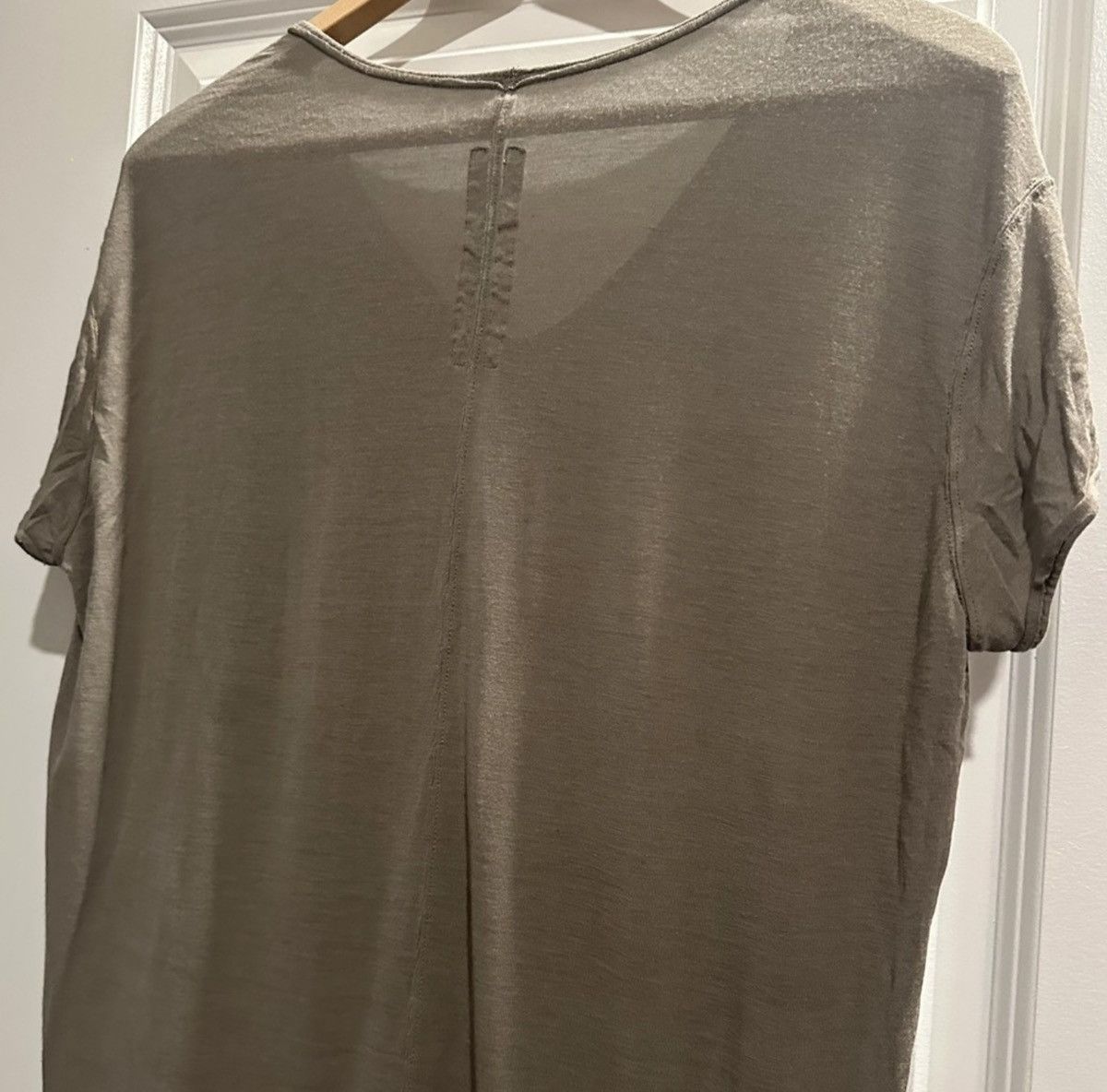 Rick Owens Green Dust T Shirt