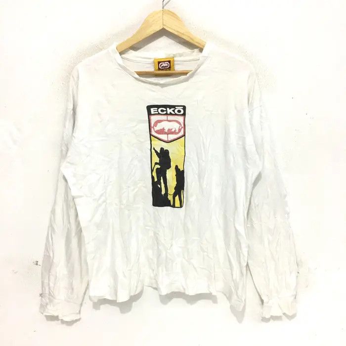 Ecko Unltd. Vtg ECKO UNLIMITED Hiking Skate Sweatshirt Big Logo Sweater Size US M / EU 48-50 / 2 - 1 Thumbnail