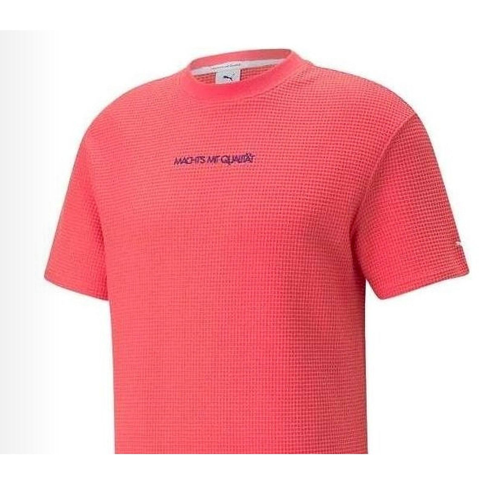 Puma PUMA MMQ STB Graphic T-Shirt 535792-35 Waffle Knit Tee L NWT Size US L / EU 52-54 / 3 - 4 Thumbnail