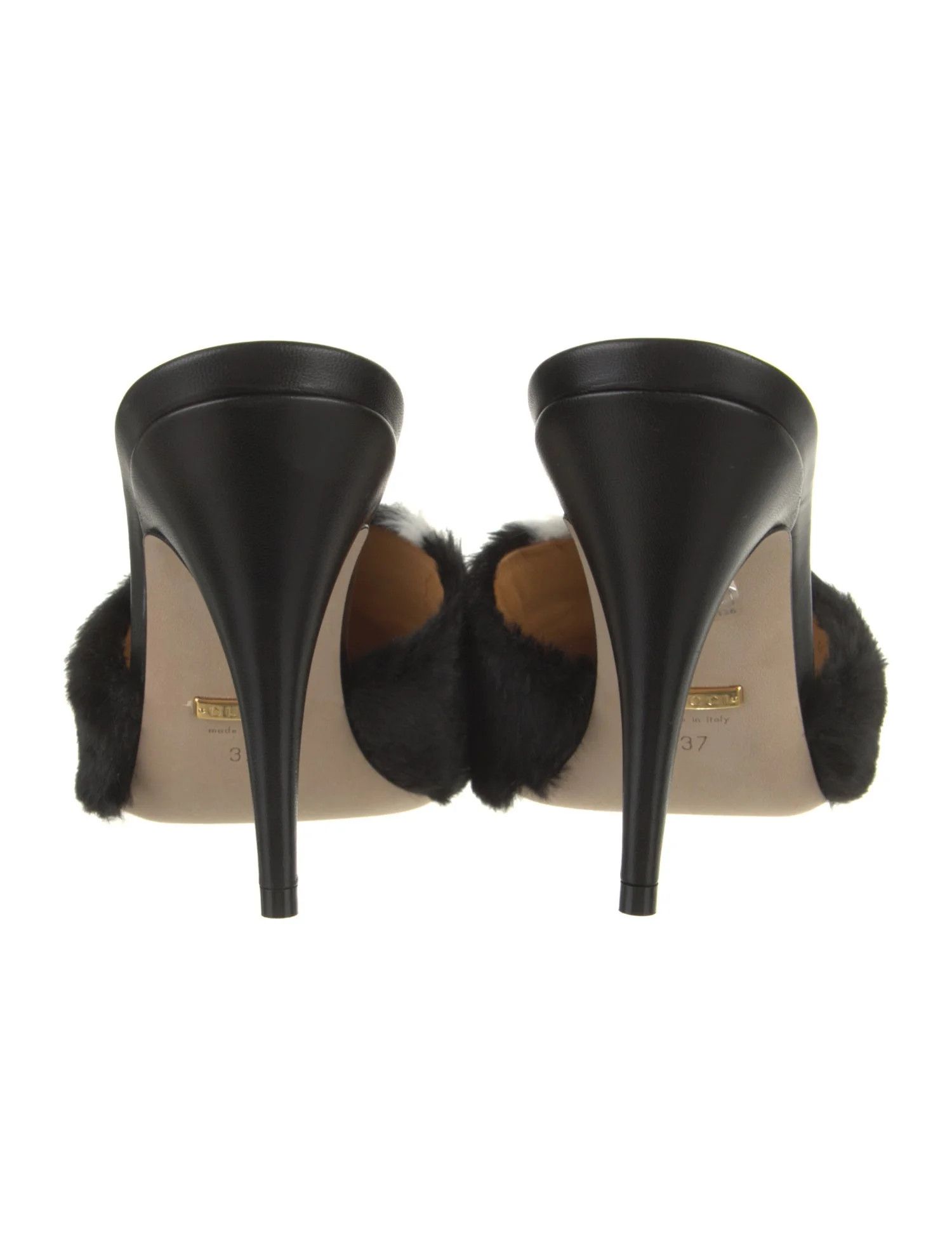 Adidas × Gucci o1w1db11224 Horsebit Pumps in Black/White Size US 7.5 / IT 37.5 - 4 Thumbnail