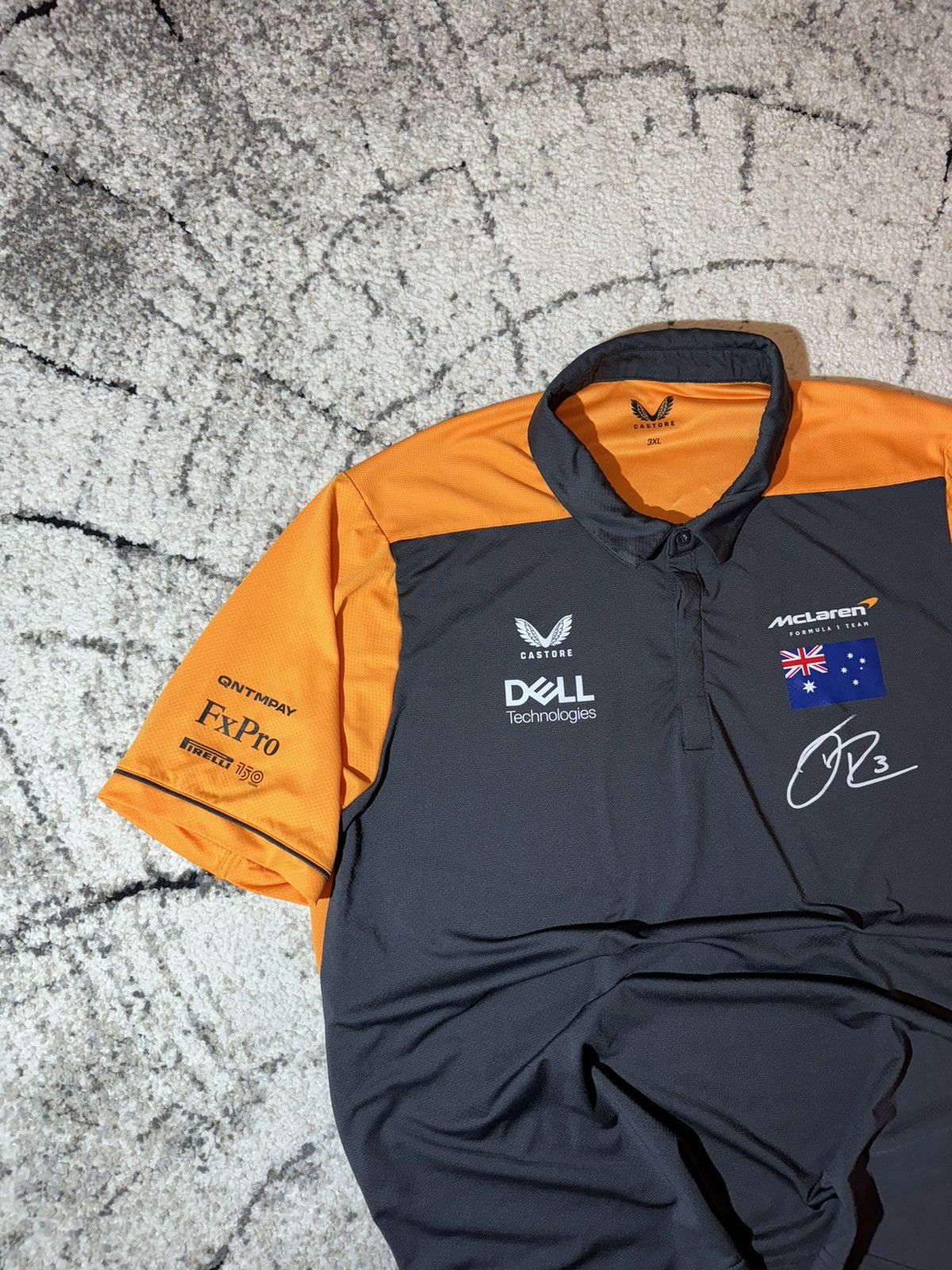 Formula 1 × Malcolm McLaren McLaren Rormula 1 Team Ricciardo #3 Castore F-1 Team 3XL sz Size US XXL / EU 58 / 5 - 3 Thumbnail
