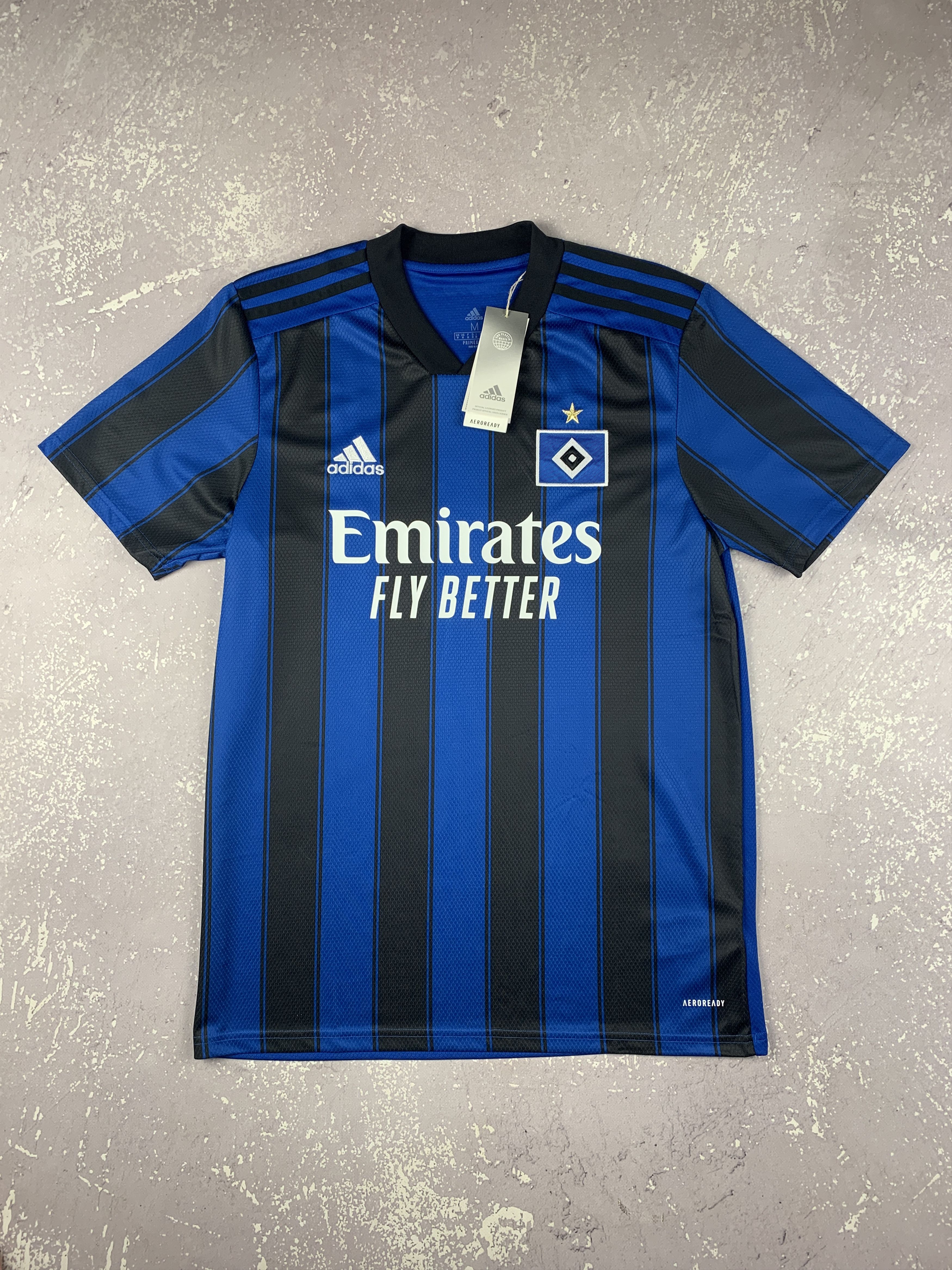 Adidas BNWT Adidas Hamburg 2021/2022 Away Soccer Jersey Shirt Bloke Size US L / EU 52-54 / 3 - 1 Thumbnail
